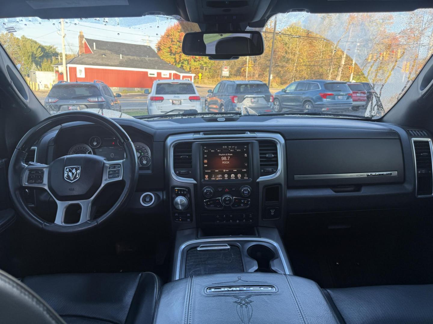 2017 White /Black RAM 1500 Limited Crew Cab SWB 4WD (1C6RR7PT4HS) with an 5.7L V8 OHV 16V engine, 8A transmission, located at 11115 Chardon Rd. , Chardon, OH, 44024, (440) 214-9705, 41.580246, -81.241943 - 2017 Ram 1500 Crew Cab Limited 4WD – Luxury and Power Combined Experience top-tier performance and comfort in this 2017 Ram 1500 Crew Cab Limited 4WD. Powered by a legendary 5.7L HEMI V8 engine with 395 HP and 410 lb-ft of torque, this truck offers an 8-speed automatic transmission, on-demand 4 - Photo#47