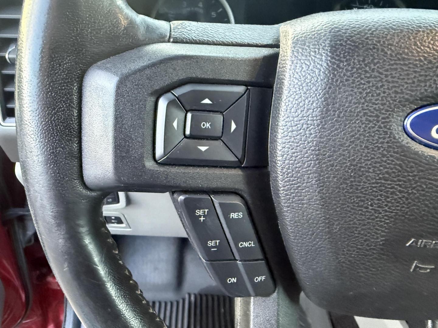 2019 Red /Gray Ford F-150 XLT SuperCrew 5.5-ft. Bed 4WD (1FTEW1E43KF) with an 3.5L V6 Twin Turbo engine, 10 Speed Automatic Transmission transmission, located at 11115 Chardon Rd. , Chardon, OH, 44024, (440) 214-9705, 41.580246, -81.241943 - Photo#26