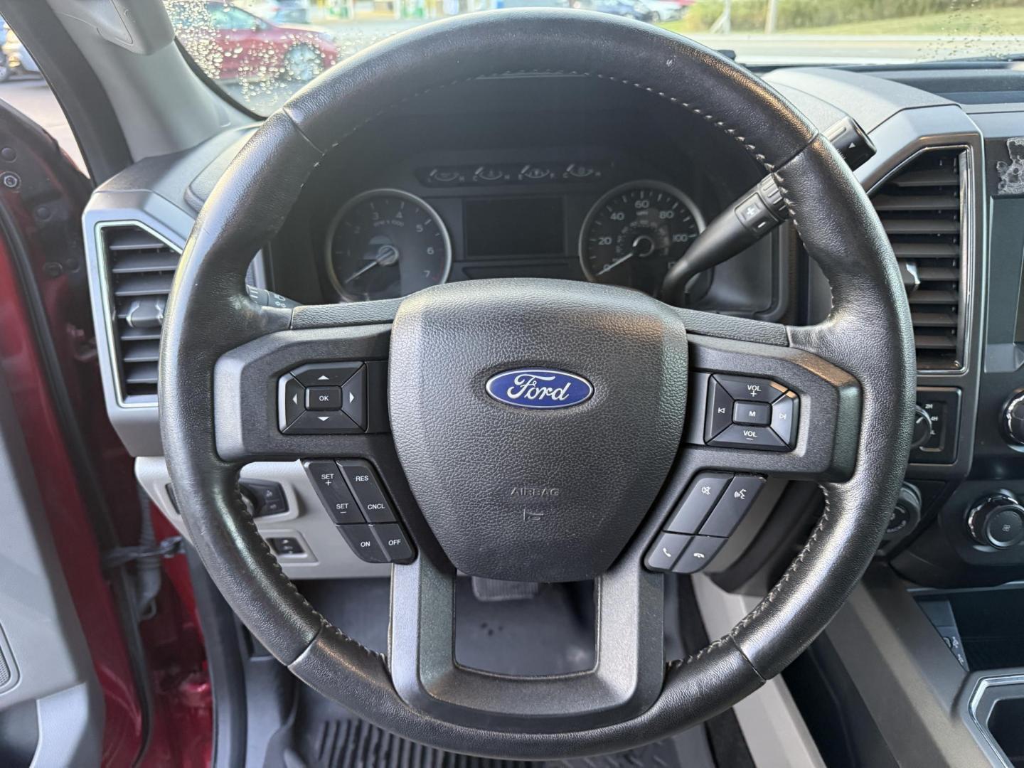 2019 Red /Gray Ford F-150 XLT SuperCrew 5.5-ft. Bed 4WD (1FTEW1E43KF) with an 3.5L V6 Twin Turbo engine, 10 Speed Automatic Transmission transmission, located at 11115 Chardon Rd. , Chardon, OH, 44024, (440) 214-9705, 41.580246, -81.241943 - Photo#28