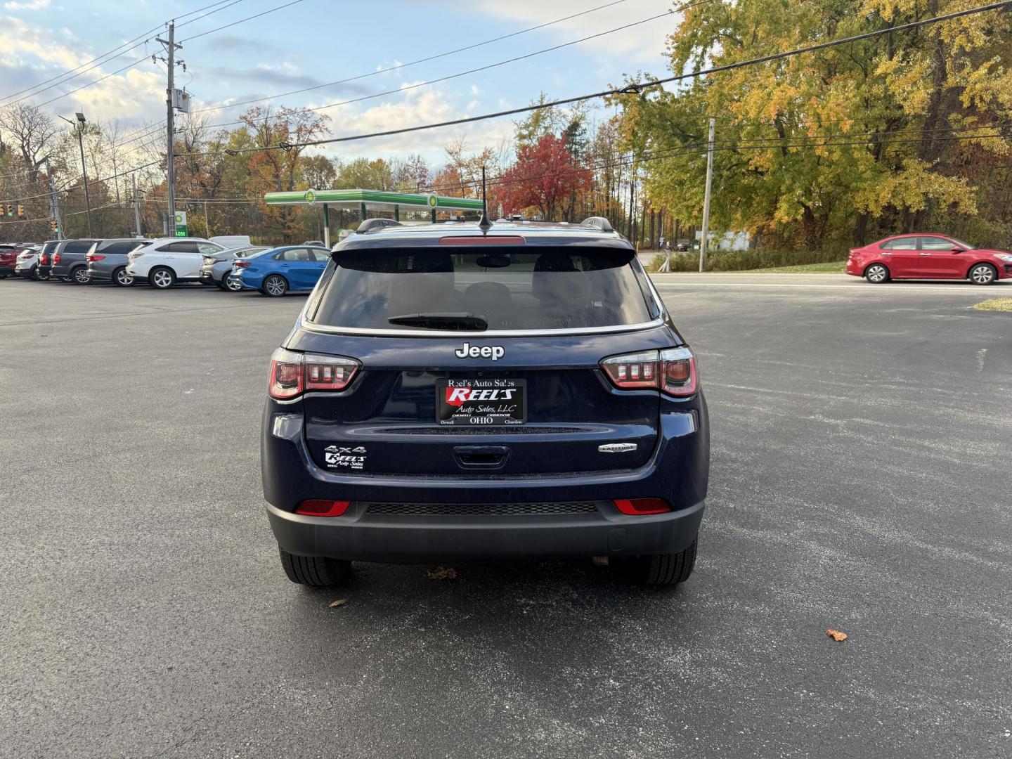 2019 Blue /White Jeep Compass Latitude 4WD (3C4NJDBB6KT) with an 2.4L I4 DOHC 16V engine, Automatic transmission, located at 11115 Chardon Rd. , Chardon, OH, 44024, (440) 214-9705, 41.580246, -81.241943 - 2019 Jeep Compass Latitude 4WD – Versatile, Comfortable, and Adventure-Ready Explore new roads with confidence in this 2019 Jeep Compass Latitude 4WD. Powered by a fuel-efficient 2.4L I4 MultiAir engine, you’ll enjoy up to 30 MPG highway while benefiting from Jeep’s legendary 4WD capability - Photo#8