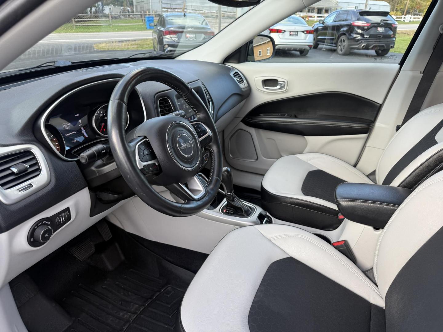 2019 Blue /White Jeep Compass Latitude 4WD (3C4NJDBB6KT) with an 2.4L I4 DOHC 16V engine, Automatic transmission, located at 11115 Chardon Rd. , Chardon, OH, 44024, (440) 214-9705, 41.580246, -81.241943 - 2019 Jeep Compass Latitude 4WD – Versatile, Comfortable, and Adventure-Ready Explore new roads with confidence in this 2019 Jeep Compass Latitude 4WD. Powered by a fuel-efficient 2.4L I4 MultiAir engine, you’ll enjoy up to 30 MPG highway while benefiting from Jeep’s legendary 4WD capability - Photo#15