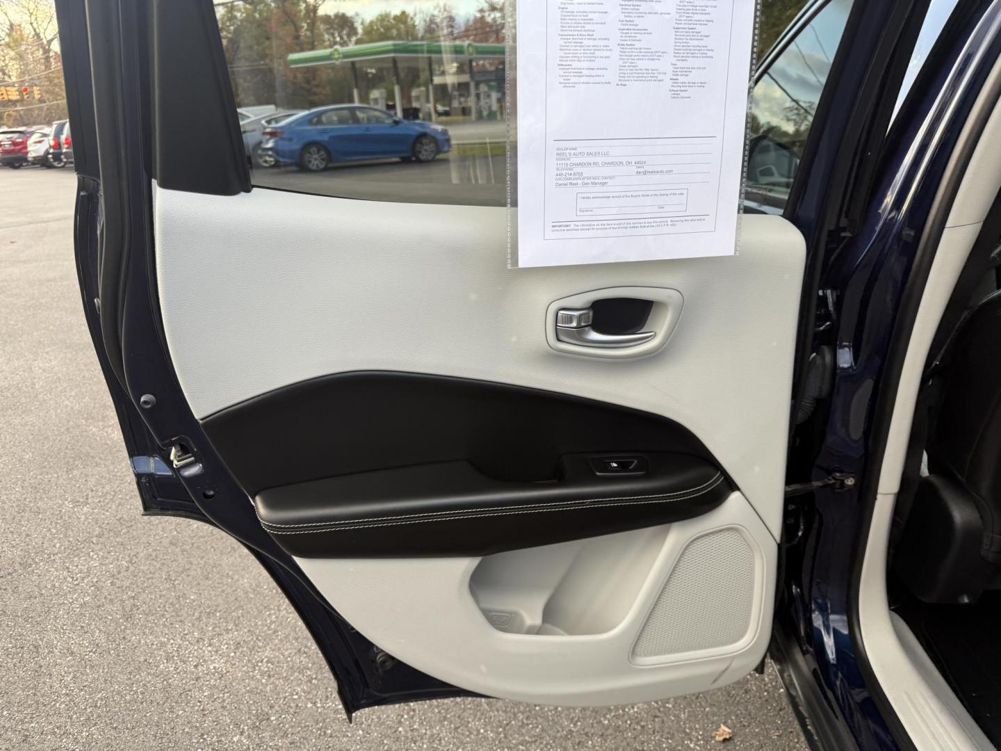 2019 Blue /White Jeep Compass Latitude 4WD (3C4NJDBB6KT) with an 2.4L I4 DOHC 16V engine, Automatic transmission, located at 11115 Chardon Rd. , Chardon, OH, 44024, (440) 214-9705, 41.580246, -81.241943 - 2019 Jeep Compass Latitude 4WD – Versatile, Comfortable, and Adventure-Ready Explore new roads with confidence in this 2019 Jeep Compass Latitude 4WD. Powered by a fuel-efficient 2.4L I4 MultiAir engine, you’ll enjoy up to 30 MPG highway while benefiting from Jeep’s legendary 4WD capability - Photo#37