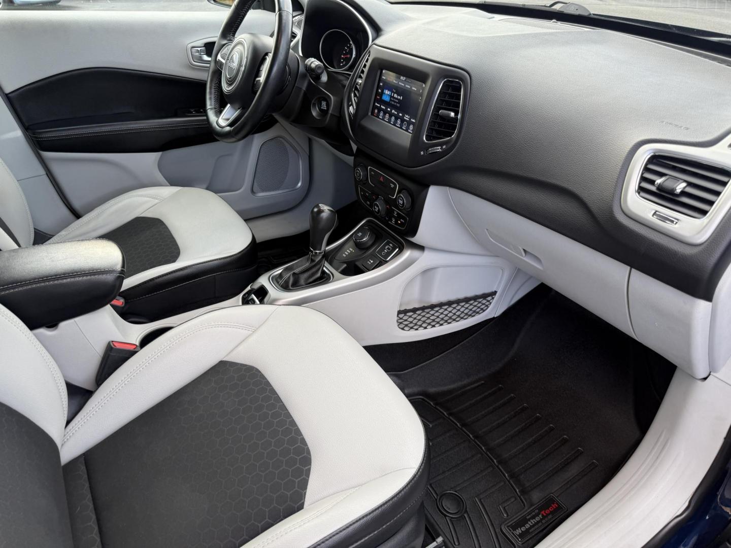 2019 Blue /White Jeep Compass Latitude 4WD (3C4NJDBB6KT) with an 2.4L I4 DOHC 16V engine, Automatic transmission, located at 11115 Chardon Rd. , Chardon, OH, 44024, (440) 214-9705, 41.580246, -81.241943 - 2019 Jeep Compass Latitude 4WD – Versatile, Comfortable, and Adventure-Ready Explore new roads with confidence in this 2019 Jeep Compass Latitude 4WD. Powered by a fuel-efficient 2.4L I4 MultiAir engine, you’ll enjoy up to 30 MPG highway while benefiting from Jeep’s legendary 4WD capability - Photo#47