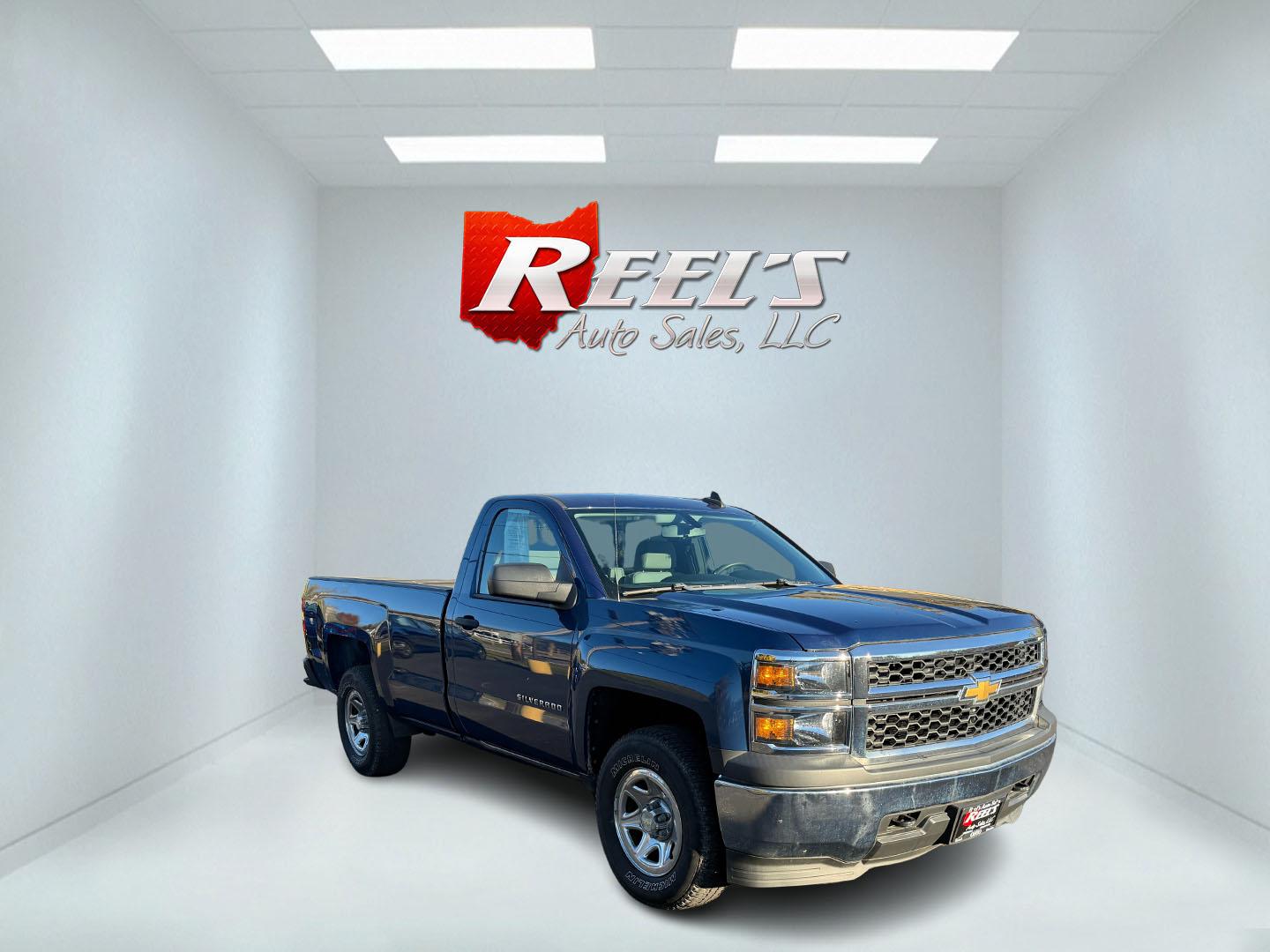 2015 Blue /Black Chevrolet Silverado 1500 LS Long Box 4WD (1GCNKPEC1FZ) with an 5.3L V8 engine, Automatic transmission, located at 547 E. Main St., Orwell, OH, 44076, (440) 437-5893, 41.535435, -80.847855 - 2015 Chevrolet Silverado 1500 LS Regular Cab Long Bed 4WD – Built for Work, Ready for Anything Tackle any job with confidence in this 2015 Chevrolet Silverado 1500 LS Regular Cab Long Bed 4WD. Powered by a robust 5.3L EcoTec3 V8 engine and a 6-speed automatic transmission, this truck is enginee - Photo#2