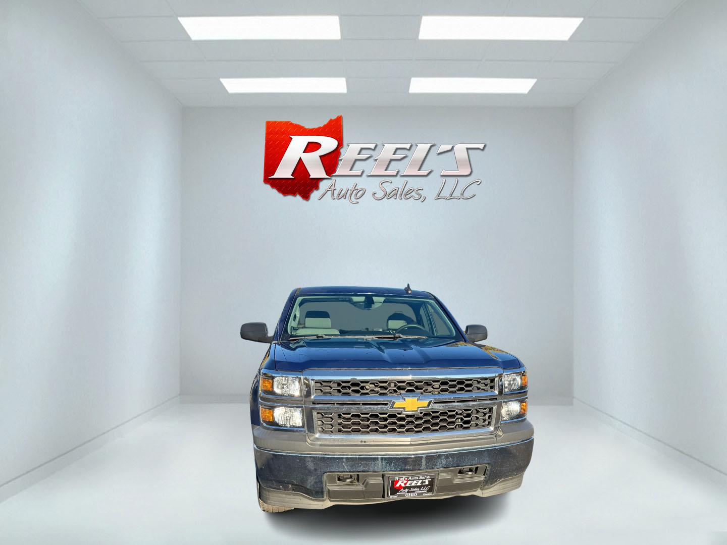 2015 Blue /Black Chevrolet Silverado 1500 LS Long Box 4WD (1GCNKPEC1FZ) with an 5.3L V8 engine, Automatic transmission, located at 547 E. Main St., Orwell, OH, 44076, (440) 437-5893, 41.535435, -80.847855 - 2015 Chevrolet Silverado 1500 LS Regular Cab Long Bed 4WD – Built for Work, Ready for Anything Tackle any job with confidence in this 2015 Chevrolet Silverado 1500 LS Regular Cab Long Bed 4WD. Powered by a robust 5.3L EcoTec3 V8 engine and a 6-speed automatic transmission, this truck is enginee - Photo#1