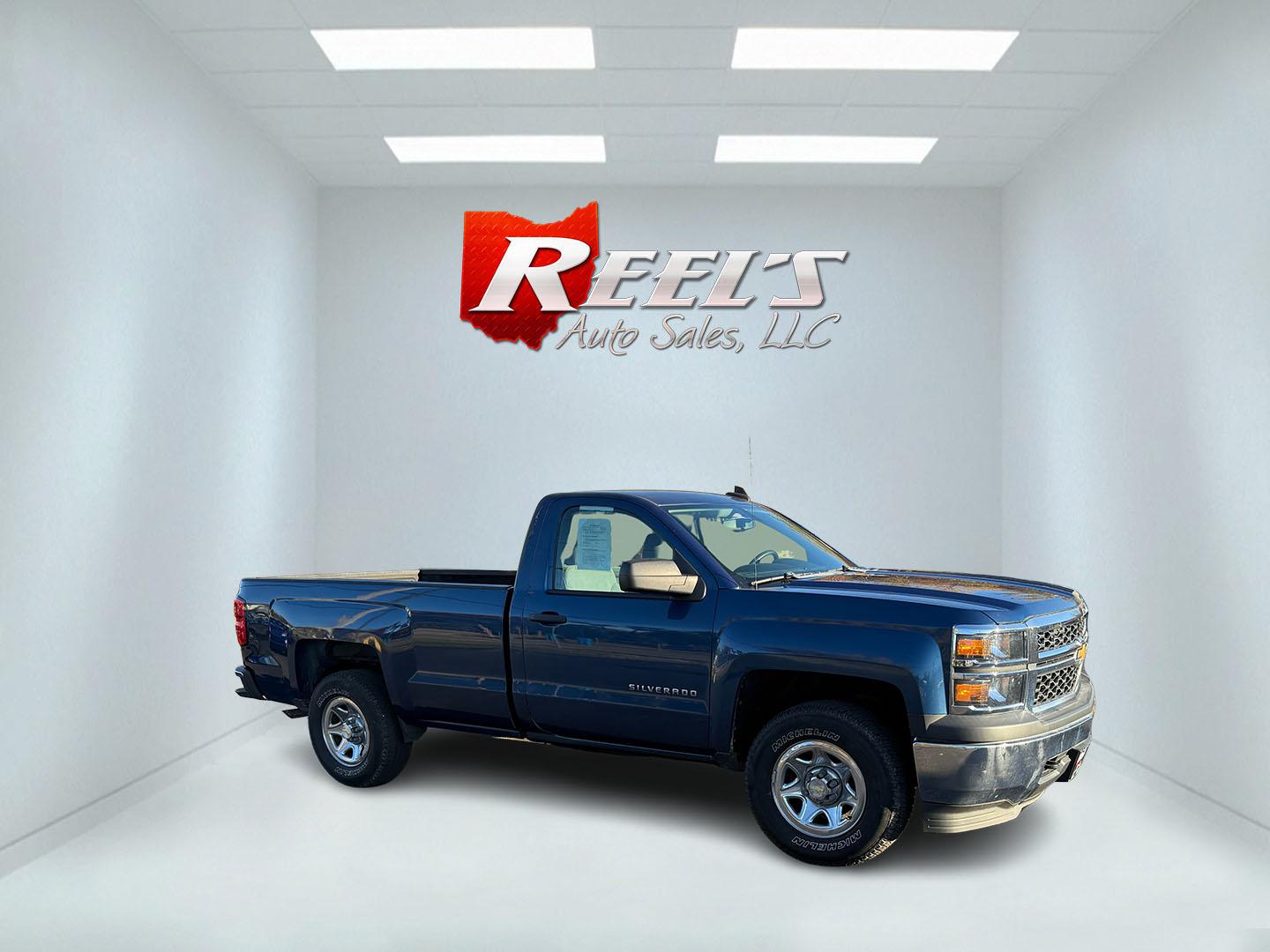 2015 Blue /Black Chevrolet Silverado 1500 LS Long Box 4WD (1GCNKPEC1FZ) with an 5.3L V8 engine, Automatic transmission, located at 547 E. Main St., Orwell, OH, 44076, (440) 437-5893, 41.535435, -80.847855 - 2015 Chevrolet Silverado 1500 LS Regular Cab Long Bed 4WD – Built for Work, Ready for Anything Tackle any job with confidence in this 2015 Chevrolet Silverado 1500 LS Regular Cab Long Bed 4WD. Powered by a robust 5.3L EcoTec3 V8 engine and a 6-speed automatic transmission, this truck is enginee - Photo#3