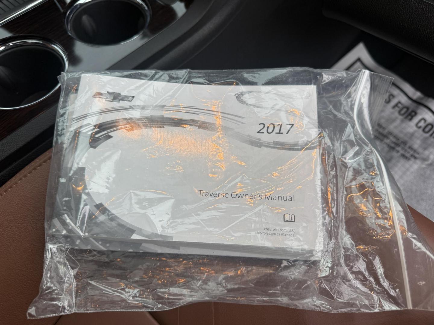 2017 Red /Brown Chevrolet Traverse 2LT AWD (1GNKVHKD3HJ) with an 3.6L V6 DOHC 24V engine, 6A transmission, located at 547 E. Main St., Orwell, OH, 44076, (440) 437-5893, 41.535435, -80.847855 - Photo#47