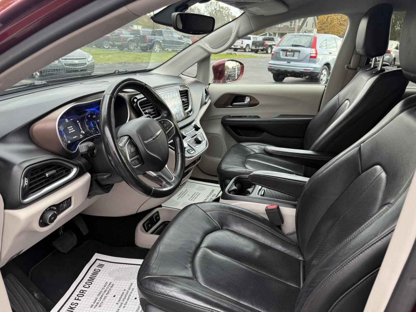 2018 Red /Black Chrysler Pacifica Touring-L Plus (2C4RC1EG7JR) with an 3.6L V6 DOHC 24V engine, Automatic transmission, located at 547 E. Main St., Orwell, OH, 44076, (440) 437-5893, 41.535435, -80.847855 - 2018 Chrysler Pacifica Touring L Plus – Ultimate Family Luxury, Technology, and Versatility Elevate every family adventure in this 2018 Chrysler Pacifica Touring L Plus. Powered by the reliable 3.6L Pentastar V6 engine and a smooth 9-speed automatic transmission, this Pacifica offers up to 28 M - Photo#16