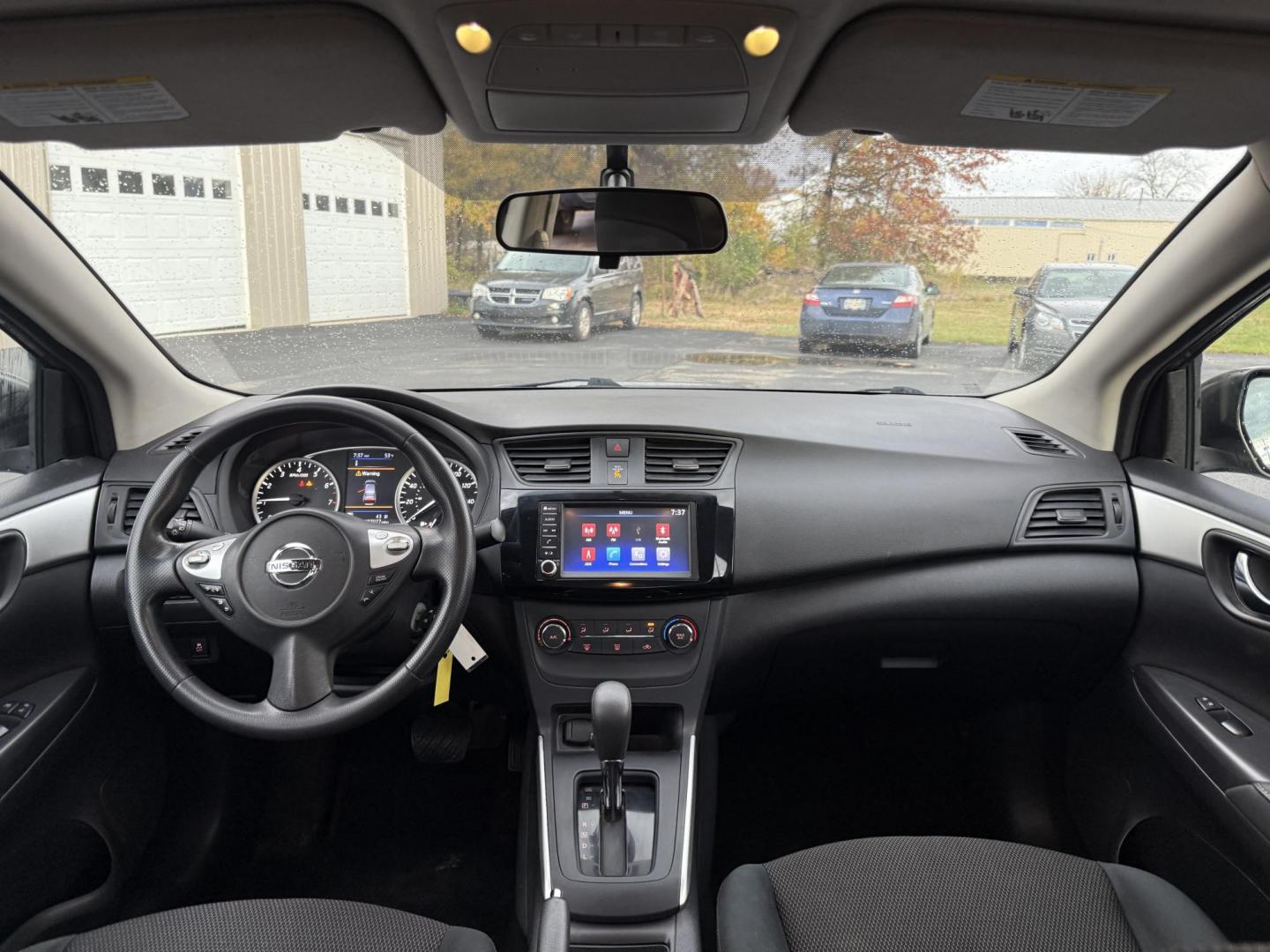 2019 Gray /Black Nissan Sentra S CVT (3N1AB7APXKY) with an 1.8L I4 SFI DOHC 16V engine, Automatic transmission, located at 547 E. Main St., Orwell, OH, 44076, (440) 437-5893, 41.535435, -80.847855 - ONE OWNER – 2019 Nissan Sentra S – Exceptional Efficiency, Modern Tech, and Everyday Confidence Drive smart and save with this 2019 Nissan Sentra S, offering an efficient 1.8L I4 engine that delivers 32 MPG combined and up to 37 MPG highway. With ECO mode, you’ll maximize every mile—perfe - Photo#30