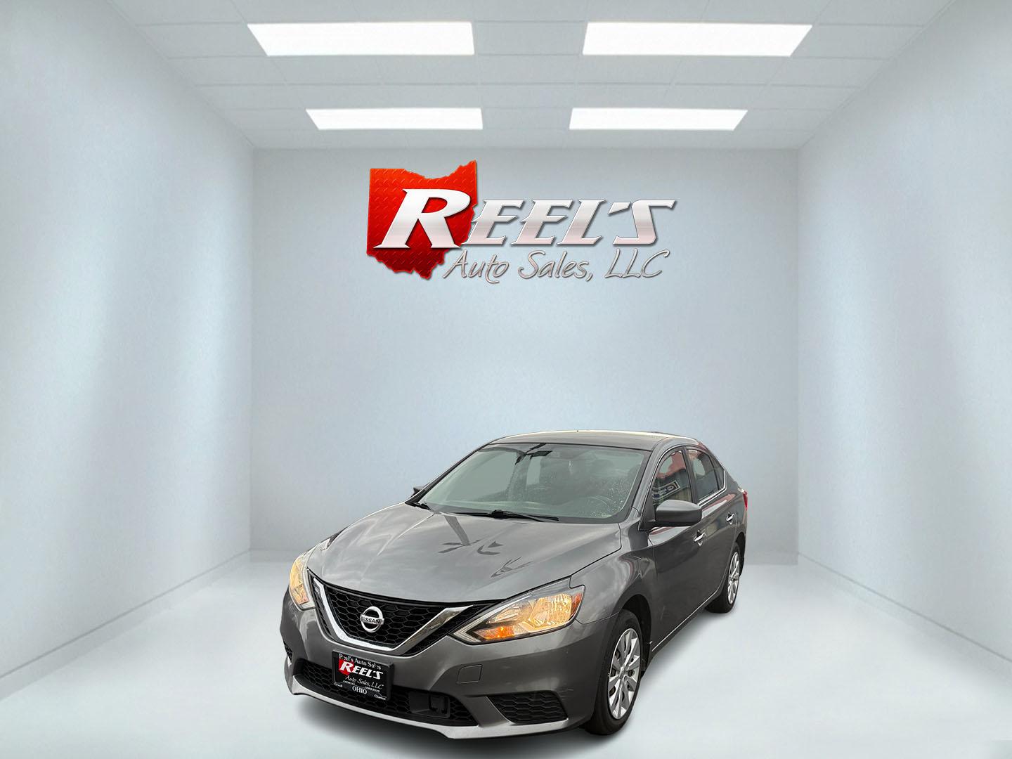 2019 Gray /Black Nissan Sentra S CVT (3N1AB7APXKY) with an 1.8L I4 SFI DOHC 16V engine, Automatic transmission, located at 547 E. Main St., Orwell, OH, 44076, (440) 437-5893, 41.535435, -80.847855 - Photo#0