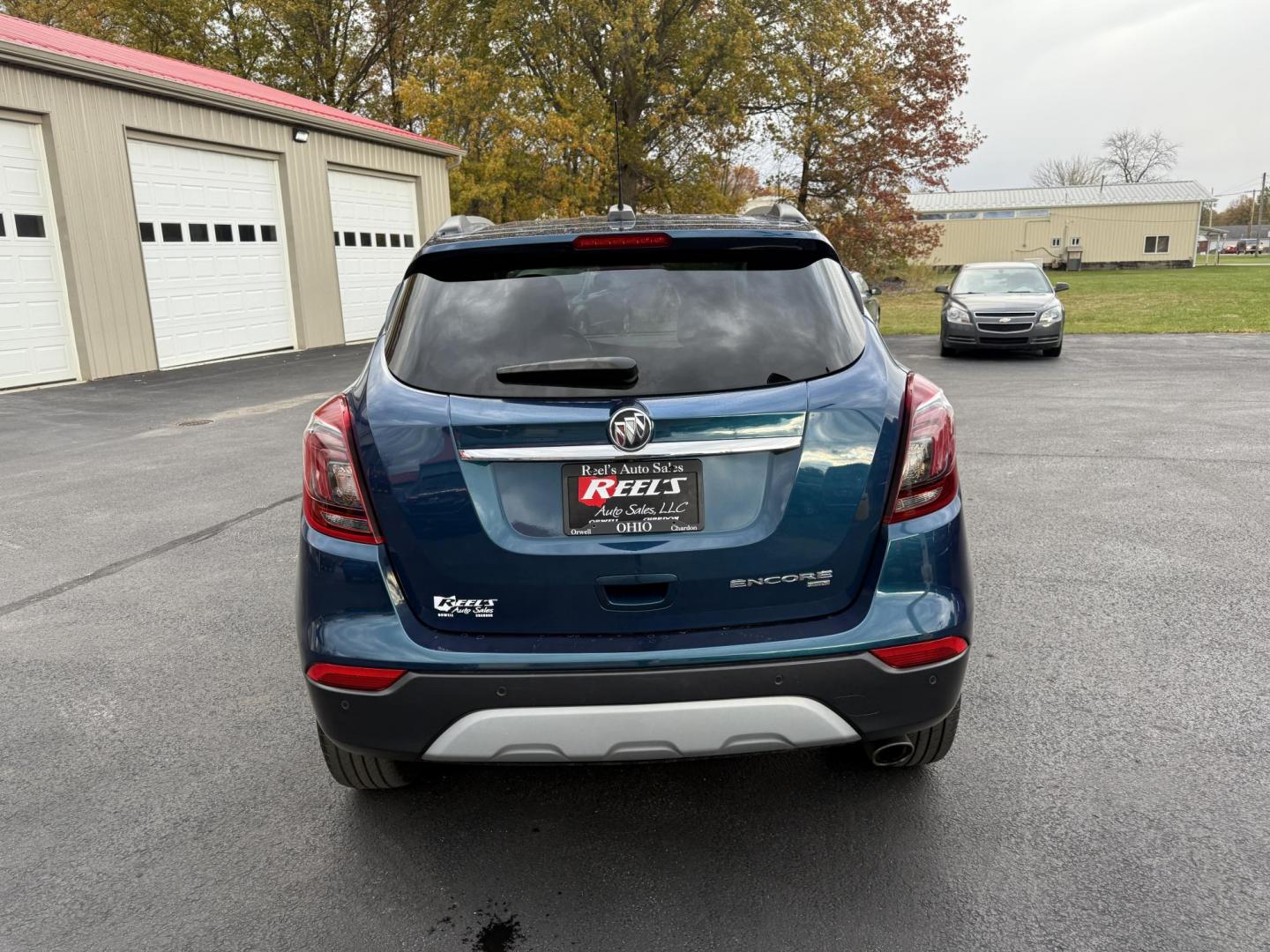 2019 Blue /Tan Buick Encore Essence AWD (KL4CJGSM7KB) with an 1.4L I4 DOHC 16V TURBO engine, Automatic transmission, located at 547 E. Main St., Orwell, OH, 44076, (440) 437-5893, 41.535435, -80.847855 - 2019 Buick Encore Essence AWD – Luxury, Comfort, and Advanced Safety in a Compact SUV Step up to refined driving in this 2019 Buick Encore Essence AWD. Powered by a fuel-efficient 1.4L EcoTec turbocharged engine and 6-speed automatic transmission, this Encore delivers peppy performance and up t - Photo#8