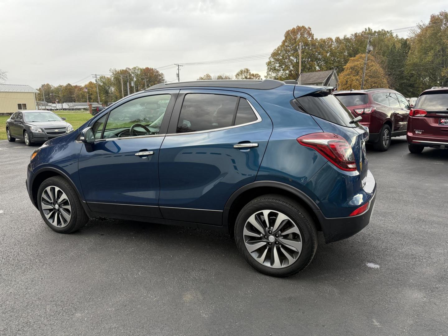 2019 Blue /Tan Buick Encore Essence AWD (KL4CJGSM7KB) with an 1.4L I4 DOHC 16V TURBO engine, Automatic transmission, located at 547 E. Main St., Orwell, OH, 44076, (440) 437-5893, 41.535435, -80.847855 - 2019 Buick Encore Essence AWD – Luxury, Comfort, and Advanced Safety in a Compact SUV Step up to refined driving in this 2019 Buick Encore Essence AWD. Powered by a fuel-efficient 1.4L EcoTec turbocharged engine and 6-speed automatic transmission, this Encore delivers peppy performance and up t - Photo#10
