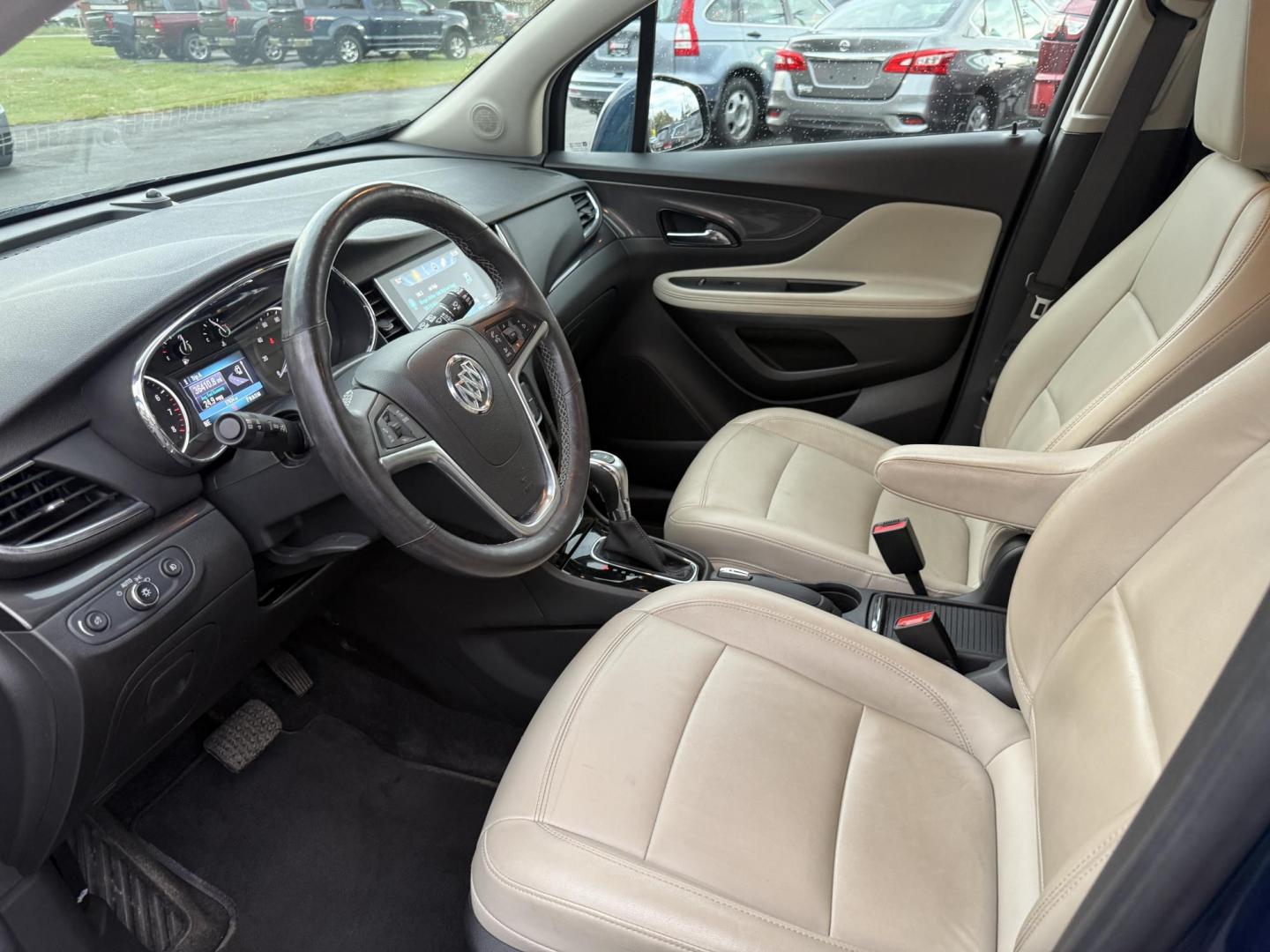 2019 Blue /Tan Buick Encore Essence AWD (KL4CJGSM7KB) with an 1.4L I4 DOHC 16V TURBO engine, Automatic transmission, located at 547 E. Main St., Orwell, OH, 44076, (440) 437-5893, 41.535435, -80.847855 - 2019 Buick Encore Essence AWD – Luxury, Comfort, and Advanced Safety in a Compact SUV Step up to refined driving in this 2019 Buick Encore Essence AWD. Powered by a fuel-efficient 1.4L EcoTec turbocharged engine and 6-speed automatic transmission, this Encore delivers peppy performance and up t - Photo#15
