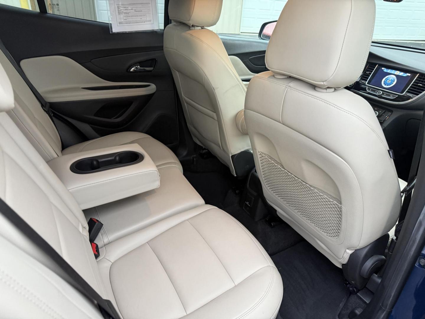 2019 Blue /Tan Buick Encore Essence AWD (KL4CJGSM7KB) with an 1.4L I4 DOHC 16V TURBO engine, Automatic transmission, located at 547 E. Main St., Orwell, OH, 44076, (440) 437-5893, 41.535435, -80.847855 - 2019 Buick Encore Essence AWD – Luxury, Comfort, and Advanced Safety in a Compact SUV Step up to refined driving in this 2019 Buick Encore Essence AWD. Powered by a fuel-efficient 1.4L EcoTec turbocharged engine and 6-speed automatic transmission, this Encore delivers peppy performance and up t - Photo#39