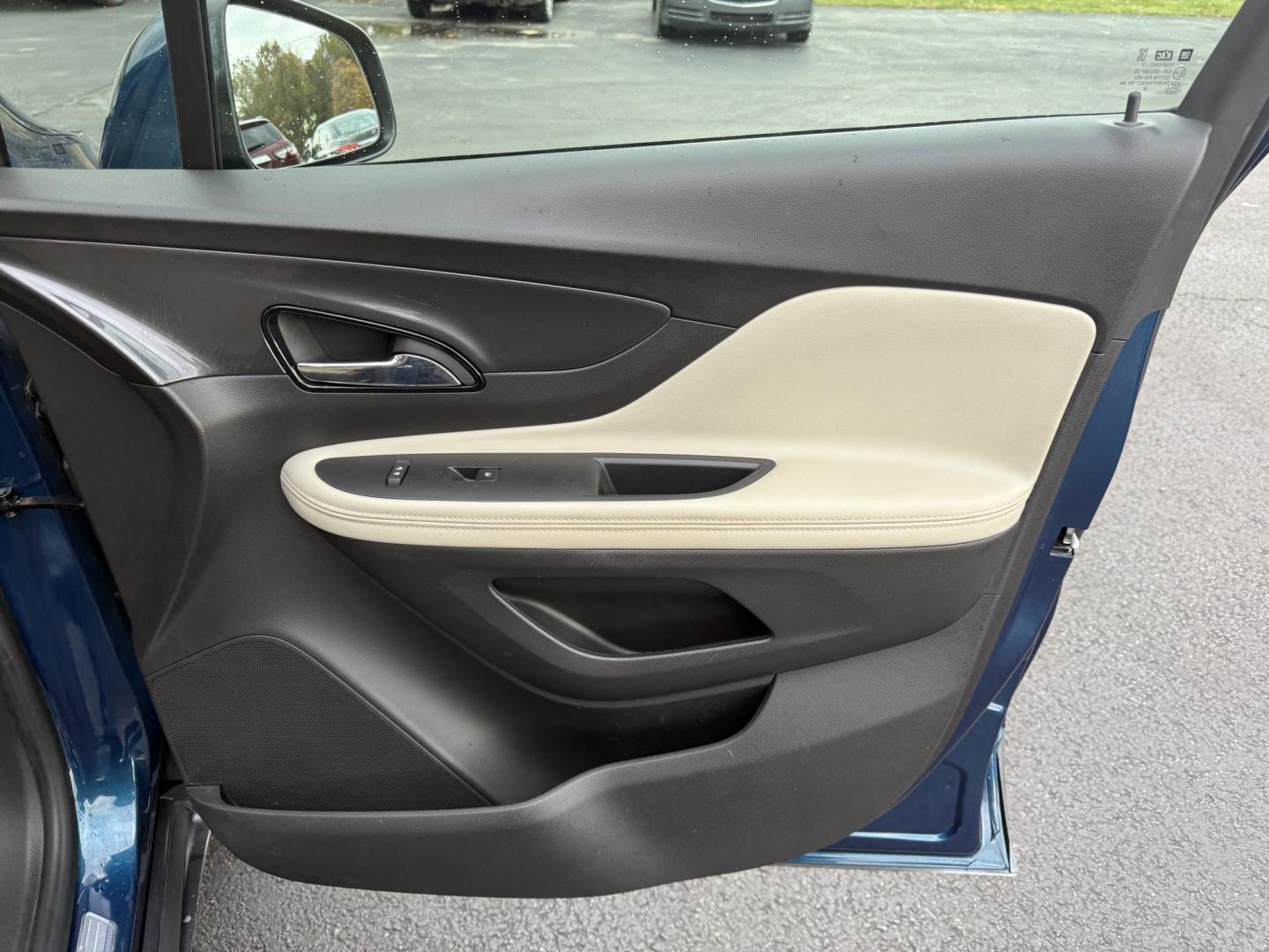 2019 Blue /Tan Buick Encore Essence AWD (KL4CJGSM7KB) with an 1.4L I4 DOHC 16V TURBO engine, Automatic transmission, located at 547 E. Main St., Orwell, OH, 44076, (440) 437-5893, 41.535435, -80.847855 - 2019 Buick Encore Essence AWD – Luxury, Comfort, and Advanced Safety in a Compact SUV Step up to refined driving in this 2019 Buick Encore Essence AWD. Powered by a fuel-efficient 1.4L EcoTec turbocharged engine and 6-speed automatic transmission, this Encore delivers peppy performance and up t - Photo#46