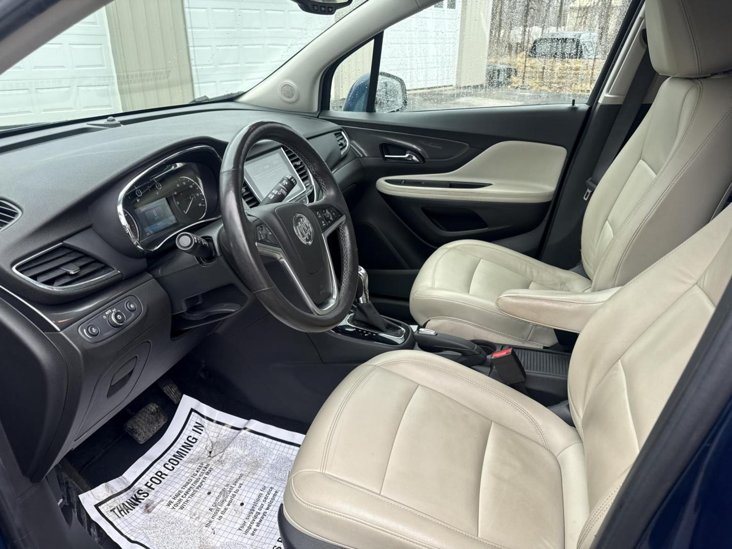 2019 Blue /Tan Buick Encore Essence AWD (KL4CJGSM7KB) with an 1.4L I4 DOHC 16V TURBO engine, Automatic transmission, located at 11115 Chardon Rd. , Chardon, OH, 44024, (440) 214-9705, 41.580246, -81.241943 - 2019 Buick Encore Essence AWD – Turbo Luxury in a Compact Package, Loaded and Ready to Impress! This gorgeous 2019 Buick Encore Essence AWD in striking Deep Azure Metallic is the perfect upscale crossover that delivers premium vibes without the premium price tag! The peppy 1.4L Turbocharged EcoTe - Photo#7