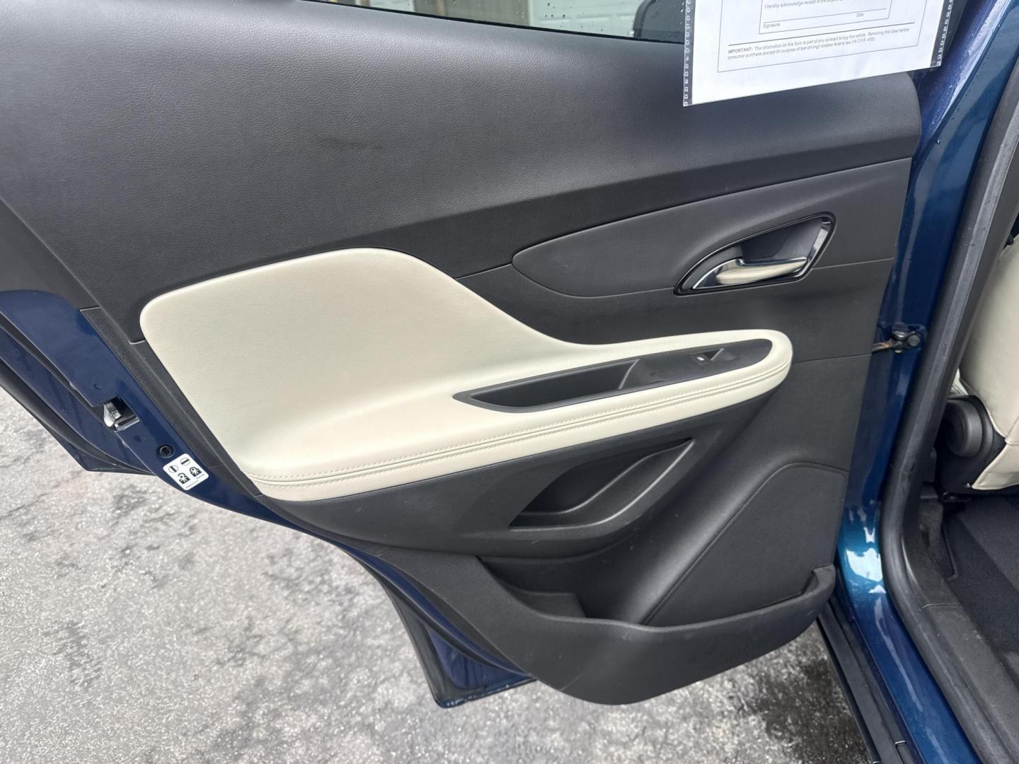 2019 Blue /Tan Buick Encore Essence AWD (KL4CJGSM7KB) with an 1.4L I4 DOHC 16V TURBO engine, Automatic transmission, located at 11115 Chardon Rd. , Chardon, OH, 44024, (440) 214-9705, 41.580246, -81.241943 - 2019 Buick Encore Essence AWD – Turbo Luxury in a Compact Package, Loaded and Ready to Impress! This gorgeous 2019 Buick Encore Essence AWD in striking Deep Azure Metallic is the perfect upscale crossover that delivers premium vibes without the premium price tag! The peppy 1.4L Turbocharged EcoTe - Photo#36