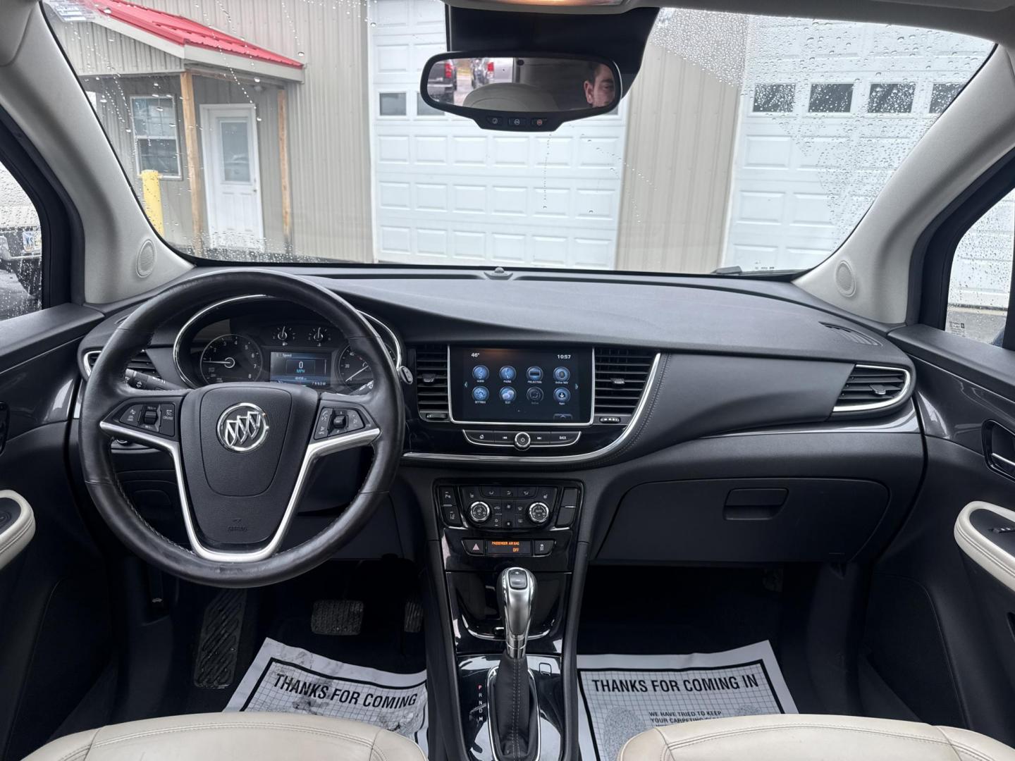 2019 Blue /Tan Buick Encore Essence AWD (KL4CJGSM7KB) with an 1.4L I4 DOHC 16V TURBO engine, Automatic transmission, located at 11115 Chardon Rd. , Chardon, OH, 44024, (440) 214-9705, 41.580246, -81.241943 - 2019 Buick Encore Essence AWD – Turbo Luxury in a Compact Package, Loaded and Ready to Impress! This gorgeous 2019 Buick Encore Essence AWD in striking Deep Azure Metallic is the perfect upscale crossover that delivers premium vibes without the premium price tag! The peppy 1.4L Turbocharged EcoTe - Photo#21