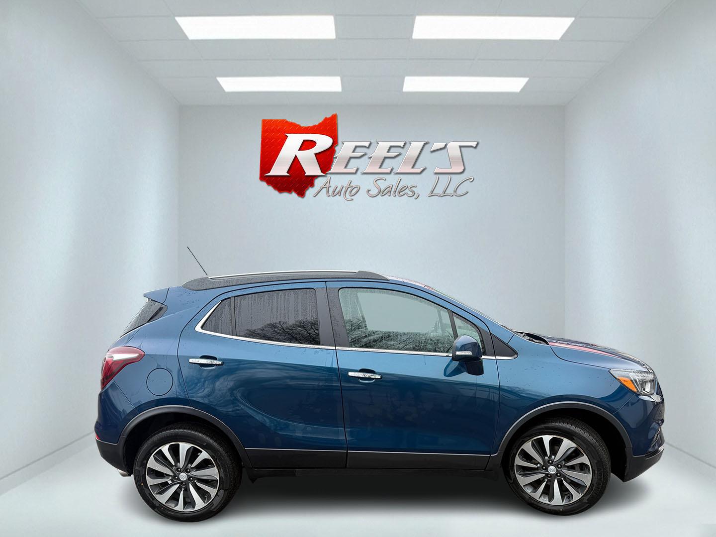 2019 Blue /Tan Buick Encore Essence AWD (KL4CJGSM7KB) with an 1.4L I4 DOHC 16V TURBO engine, Automatic transmission, located at 11115 Chardon Rd. , Chardon, OH, 44024, (440) 214-9705, 41.580246, -81.241943 - 2019 Buick Encore Essence AWD – Turbo Luxury in a Compact Package, Loaded and Ready to Impress! This gorgeous 2019 Buick Encore Essence AWD in striking Deep Azure Metallic is the perfect upscale crossover that delivers premium vibes without the premium price tag! The peppy 1.4L Turbocharged EcoTe - Photo#24
