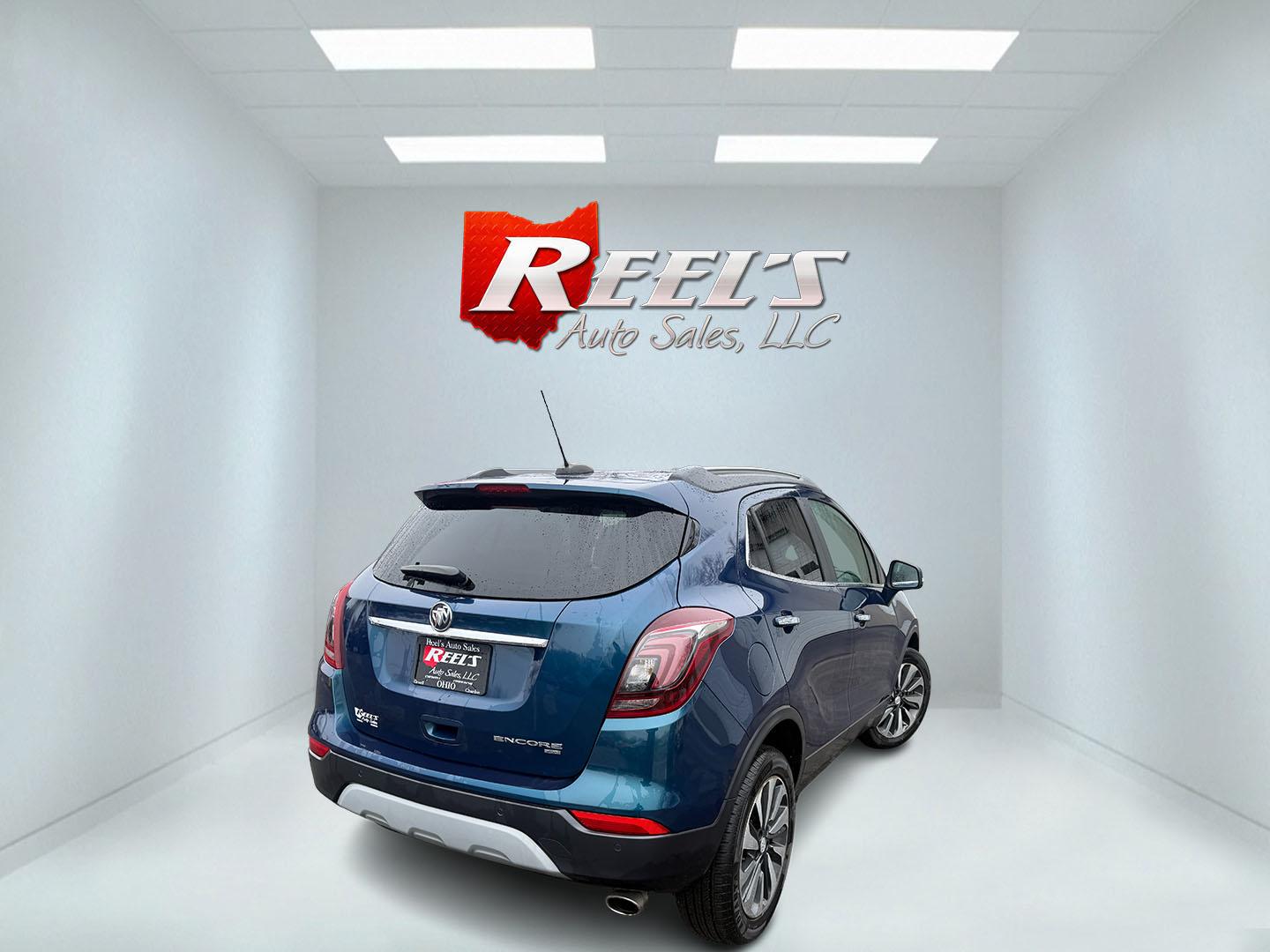 2019 Blue /Tan Buick Encore Essence AWD (KL4CJGSM7KB) with an 1.4L I4 DOHC 16V TURBO engine, Automatic transmission, located at 11115 Chardon Rd. , Chardon, OH, 44024, (440) 214-9705, 41.580246, -81.241943 - 2019 Buick Encore Essence AWD – Turbo Luxury in a Compact Package, Loaded and Ready to Impress! This gorgeous 2019 Buick Encore Essence AWD in striking Deep Azure Metallic is the perfect upscale crossover that delivers premium vibes without the premium price tag! The peppy 1.4L Turbocharged EcoTe - Photo#26