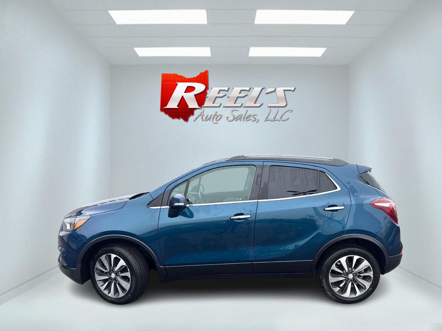 2019 Blue /Tan Buick Encore Essence AWD (KL4CJGSM7KB) with an 1.4L I4 DOHC 16V TURBO engine, Automatic transmission, located at 11115 Chardon Rd. , Chardon, OH, 44024, (440) 214-9705, 41.580246, -81.241943 - 2019 Buick Encore Essence AWD – Turbo Luxury in a Compact Package, Loaded and Ready to Impress! This gorgeous 2019 Buick Encore Essence AWD in striking Deep Azure Metallic is the perfect upscale crossover that delivers premium vibes without the premium price tag! The peppy 1.4L Turbocharged EcoTe - Photo#31