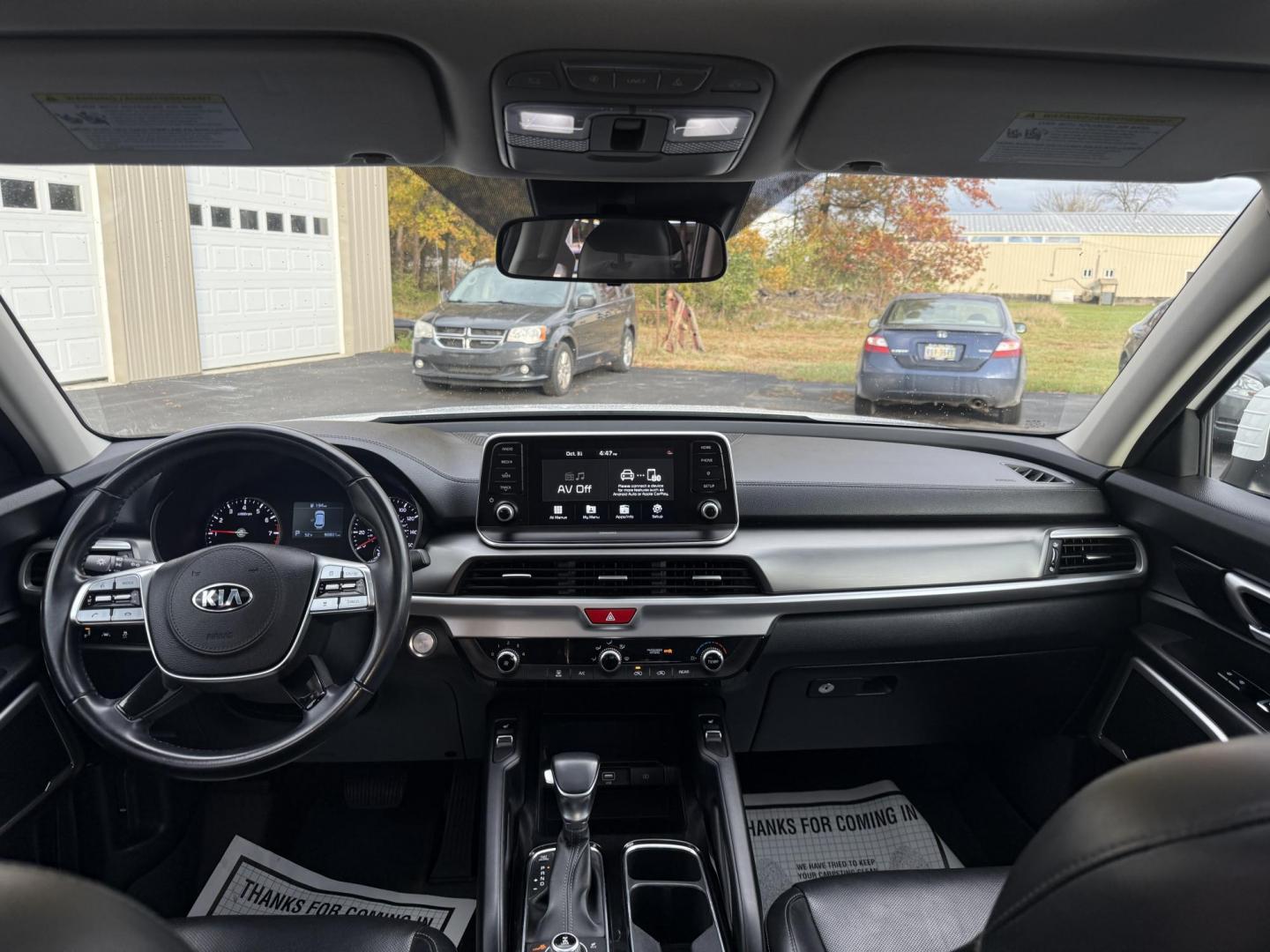 2020 White /Black Kia Telluride S AWD (5XYP6DHC4LG) with an 3.8L V6 DOHC 24V engine, Automatic transmission, located at 547 E. Main St., Orwell, OH, 44076, (440) 437-5893, 41.535435, -80.847855 - 2020 Kia Telluride S AWD – Luxury, Safety, and Power in a Stylish SUV Experience the perfect combination of upscale comfort, advanced safety, and rugged capability in this 2020 Kia Telluride S AWD. Powered by a smooth 3.8L GDI V6 engine and an 8-speed automatic transmission, this SUV delivers c - Photo#39