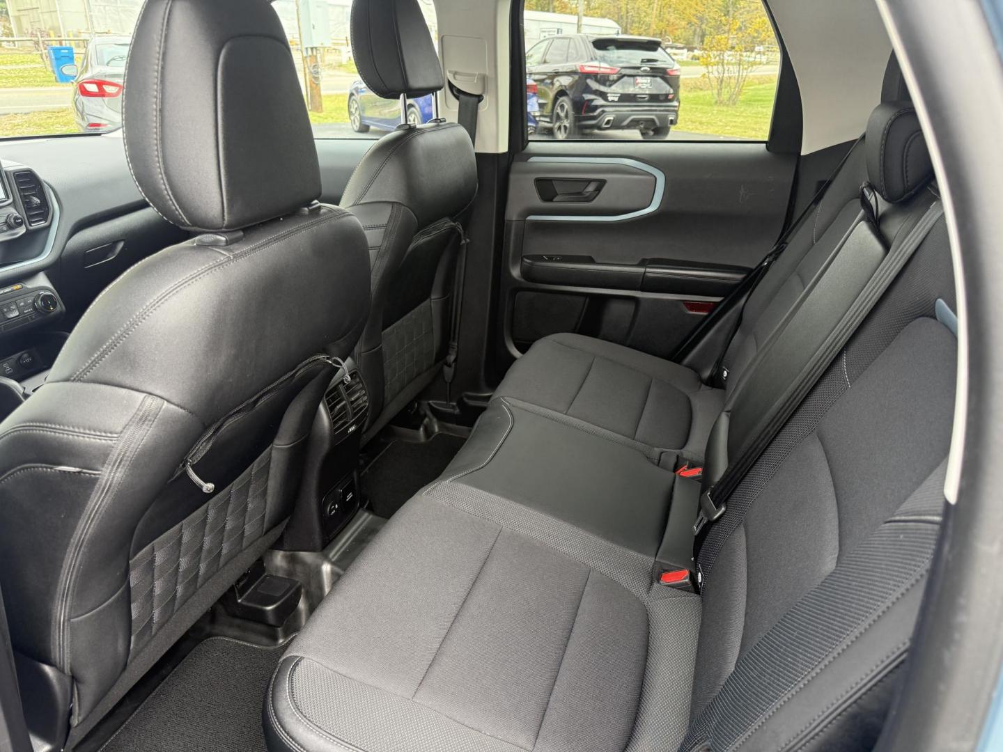 2022 Blue /Black Ford Bronco Sport Badlands (3FMCR9D96NR) with an 2.0L I4 DOHC 16V Turbo engine, Automatic transmission, located at 11115 Chardon Rd. , Chardon, OH, 44024, (440) 214-9705, 41.580246, -81.241943 - 2022 Ford Bronco Sport Badlands 4WD – Adventure-Ready with Cutting-Edge Technology Conquer the outdoors in style and confidence with this 2022 Ford Bronco Sport Badlands. Powered by a lively 2.0L EcoBoost turbocharged I4 engine and an 8-speed automatic transmission, this SUV delivers an impress - Photo#38