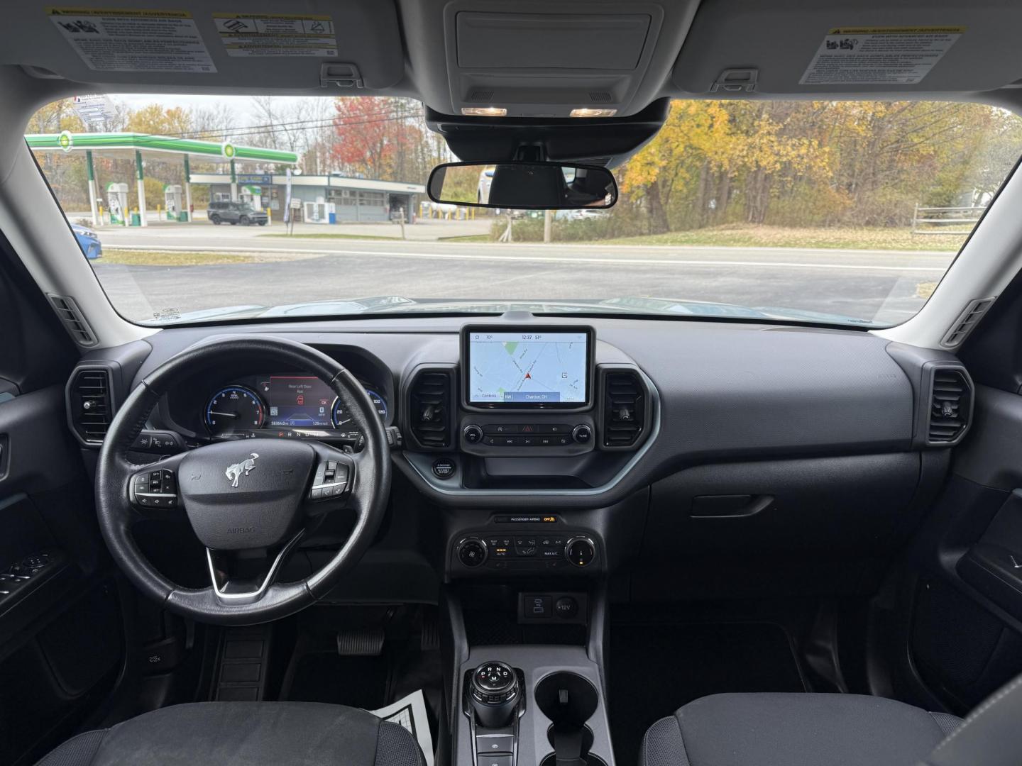 2022 Blue /Black Ford Bronco Sport Badlands (3FMCR9D96NR) with an 2.0L I4 DOHC 16V Turbo engine, Automatic transmission, located at 11115 Chardon Rd. , Chardon, OH, 44024, (440) 214-9705, 41.580246, -81.241943 - 2022 Ford Bronco Sport Badlands 4WD – Adventure-Ready with Cutting-Edge Technology Conquer the outdoors in style and confidence with this 2022 Ford Bronco Sport Badlands. Powered by a lively 2.0L EcoBoost turbocharged I4 engine and an 8-speed automatic transmission, this SUV delivers an impress - Photo#41