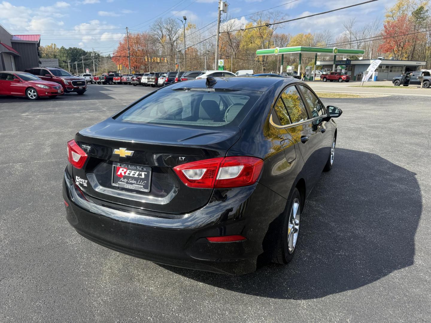 2017 Black /Black Chevrolet Cruze LT Auto (1G1BE5SM6H7) with an 1.4L I4 DOHC 16V TURBO engine, Automatic transmission, located at 11115 Chardon Rd. , Chardon, OH, 44024, (440) 214-9705, 41.580246, -81.241943 - 2017 Chevrolet Cruze LT Auto – Efficient, Stylish, and Tech-Ready Drive with confidence in this 2017 Chevrolet Cruze LT Auto, featuring a turbocharged 1.4L EcoTec engine paired with a smooth 6-speed automatic transmission. Enjoy impressive fuel efficiency with up to 34 MPG combined and 40 MPG h - Photo#7