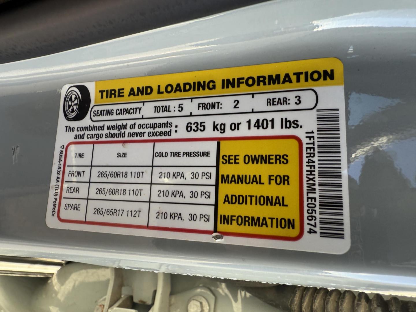 2021 Gray /Black Ford Ranger Lariat SuperCrew 4WD (1FTER4FHXML) with an 2.3L I4 DOHC 16V Turbo engine, Automatic transmission, located at 547 E. Main St., Orwell, OH, 44076, (440) 437-5893, 41.535435, -80.847855 - One Owner – 2021 Ford Ranger Lariat Crew Cab – Off-Road Capability Meets Modern Luxury Tackle every journey in comfort and style with this 2021 Ford Ranger Lariat Crew Cab. Powered by a turbocharged 2.3L EcoBoost engine and a 10-speed automatic transmission, this truck delivers efficient powe - Photo#23