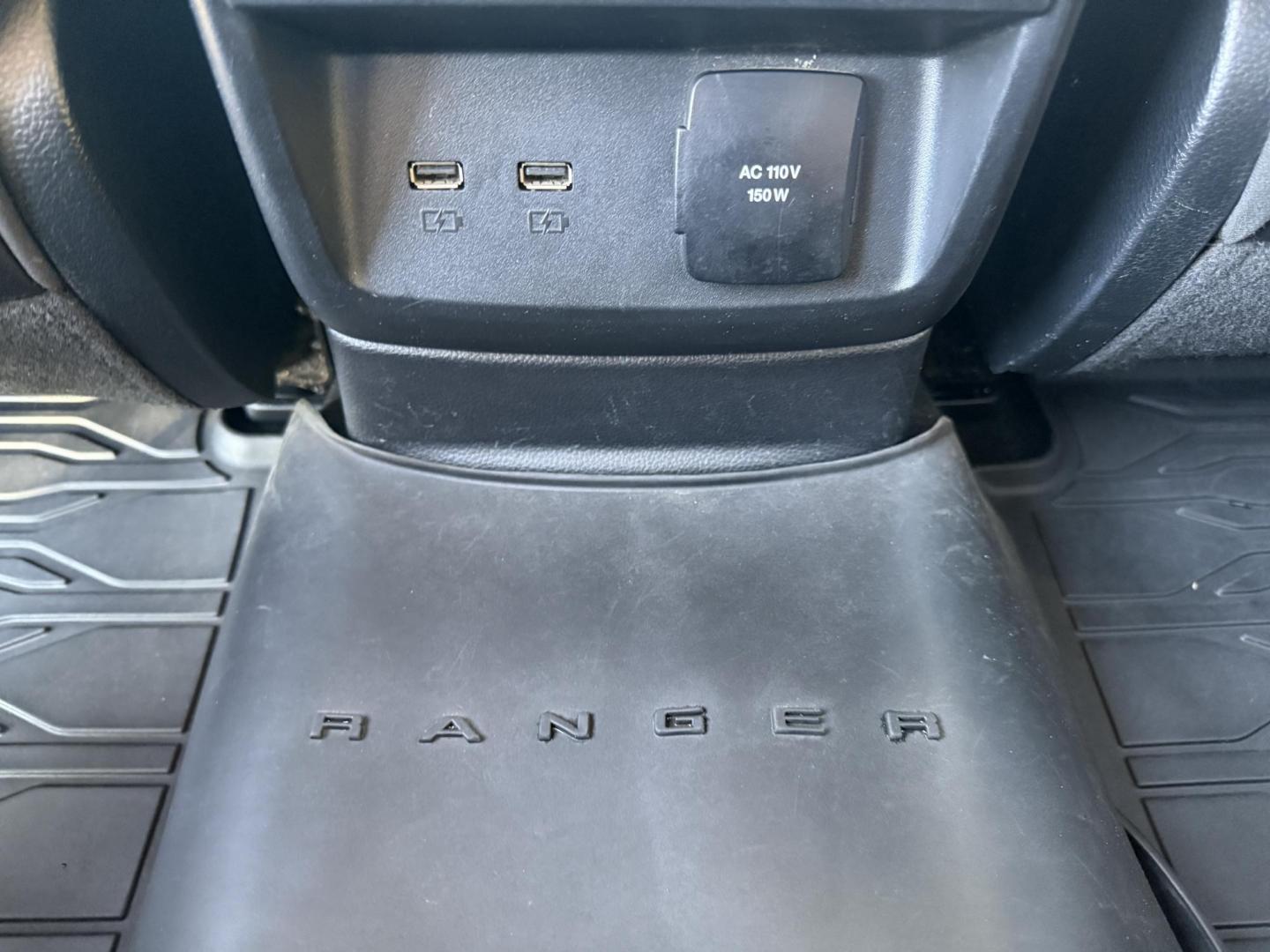 2021 Gray /Black Ford Ranger Lariat SuperCrew 4WD (1FTER4FHXML) with an 2.3L I4 DOHC 16V Turbo engine, Automatic transmission, located at 547 E. Main St., Orwell, OH, 44076, (440) 437-5893, 41.535435, -80.847855 - One Owner – 2021 Ford Ranger Lariat Crew Cab – Off-Road Capability Meets Modern Luxury Tackle every journey in comfort and style with this 2021 Ford Ranger Lariat Crew Cab. Powered by a turbocharged 2.3L EcoBoost engine and a 10-speed automatic transmission, this truck delivers efficient powe - Photo#43