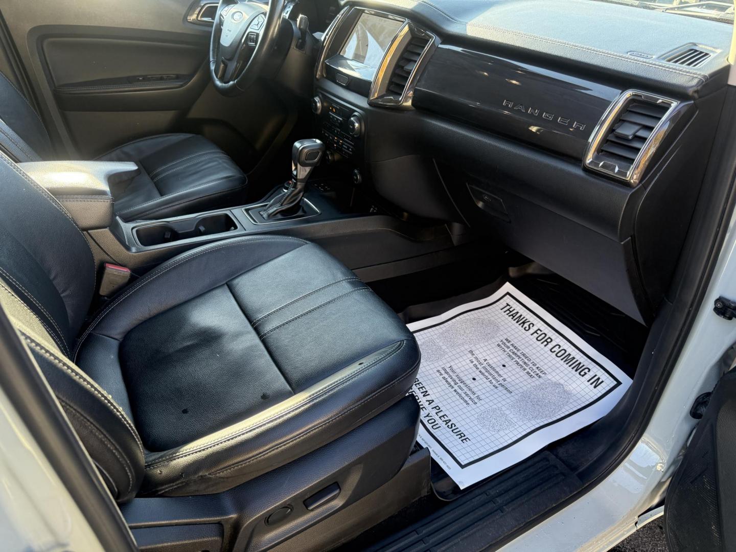 2021 Gray /Black Ford Ranger Lariat SuperCrew 4WD (1FTER4FHXML) with an 2.3L I4 DOHC 16V Turbo engine, Automatic transmission, located at 547 E. Main St., Orwell, OH, 44076, (440) 437-5893, 41.535435, -80.847855 - One Owner – 2021 Ford Ranger Lariat Crew Cab – Off-Road Capability Meets Modern Luxury Tackle every journey in comfort and style with this 2021 Ford Ranger Lariat Crew Cab. Powered by a turbocharged 2.3L EcoBoost engine and a 10-speed automatic transmission, this truck delivers efficient powe - Photo#47