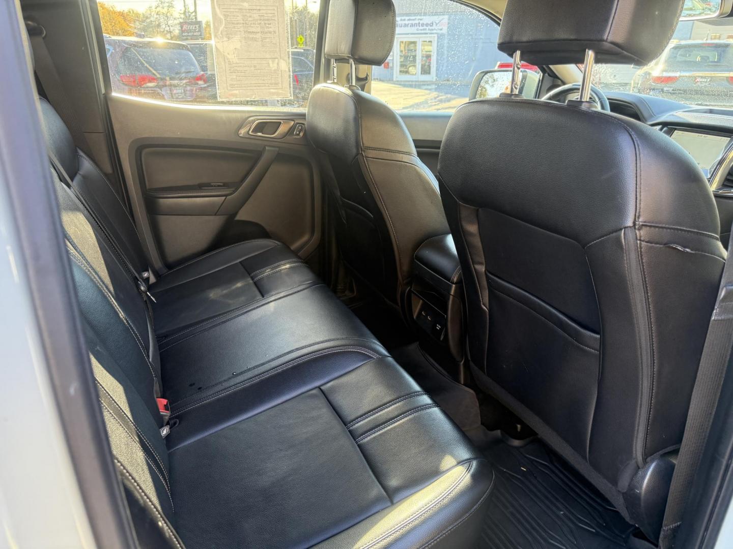 2021 Gray /Black Ford Ranger Lariat SuperCrew 4WD (1FTER4FHXML) with an 2.3L I4 DOHC 16V Turbo engine, Automatic transmission, located at 547 E. Main St., Orwell, OH, 44076, (440) 437-5893, 41.535435, -80.847855 - One Owner – 2021 Ford Ranger Lariat Crew Cab – Off-Road Capability Meets Modern Luxury Tackle every journey in comfort and style with this 2021 Ford Ranger Lariat Crew Cab. Powered by a turbocharged 2.3L EcoBoost engine and a 10-speed automatic transmission, this truck delivers efficient powe - Photo#45