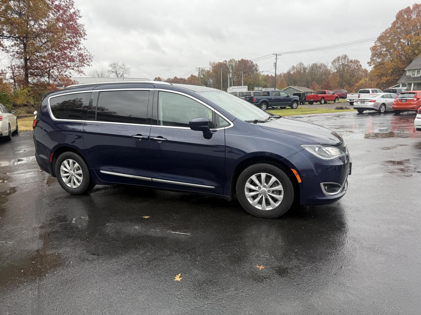 2019 Blue /Black Chrysler Pacifica Touring-L (2C4RC1BG6KR) with an 3.6L V6 DOHC 24V engine, 9A transmission, located at 547 E. Main St., Orwell, OH, 44076, (440) 437-5893, 41.535435, -80.847855 - 2019 Chrysler Pacifica Touring L – Family Comfort, Advanced Safety, and Unmatched Versatility Upgrade your family’s ride with this 2019 Chrysler Pacifica Touring L, designed for comfort, convenience, and peace of mind. Powered by a reliable 3.6L Pentastar V6 engine and a smooth 9-speed automa - Photo#3
