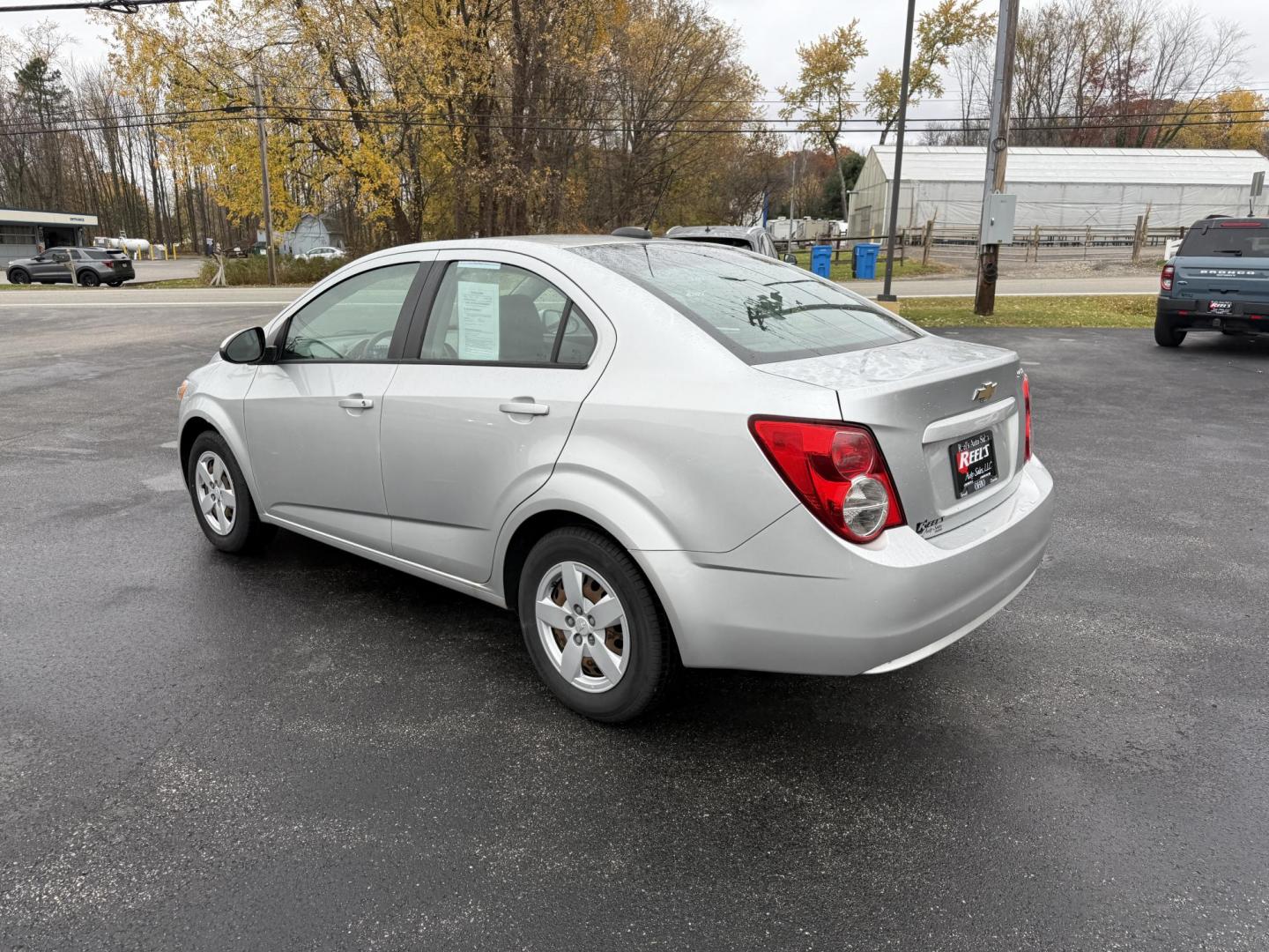 2016 Silver /Gray Chevrolet Sonic LS Auto Sedan (1G1JA5SG7G4) with an 1.8L I4 DOHC 24V engine, Automatic transmission, located at 11115 Chardon Rd. , Chardon, OH, 44024, (440) 214-9705, 41.580246, -81.241943 - One Owner – 2016 Chevrolet Sonic LS Sedan – Efficient, Stylish, and Ready to Drive Discover the perfect balance of economy and style with this 2016 Chevrolet Sonic LS Sedan. Powered by a reliable 1.8L I4 EcoTec engine and paired with a smooth 6-speed automatic transmission, this compact sedan - Photo#9
