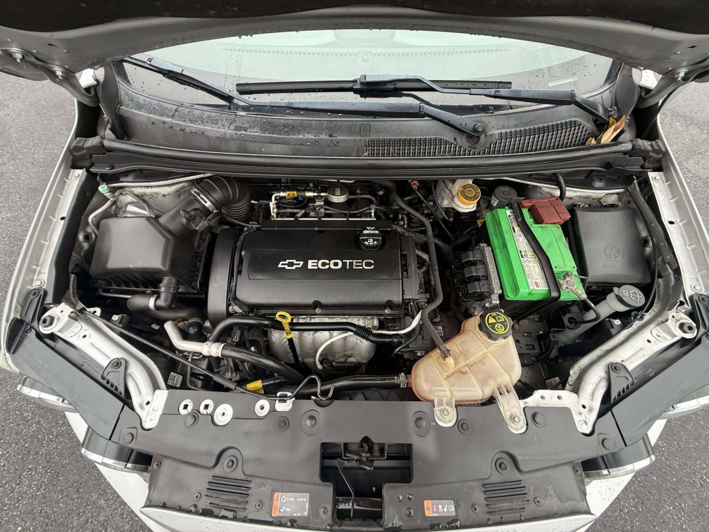 2016 Silver /Gray Chevrolet Sonic LS Auto Sedan (1G1JA5SG7G4) with an 1.8L I4 DOHC 24V engine, Automatic transmission, located at 11115 Chardon Rd. , Chardon, OH, 44024, (440) 214-9705, 41.580246, -81.241943 - One Owner – 2016 Chevrolet Sonic LS Sedan – Efficient, Stylish, and Ready to Drive Discover the perfect balance of economy and style with this 2016 Chevrolet Sonic LS Sedan. Powered by a reliable 1.8L I4 EcoTec engine and paired with a smooth 6-speed automatic transmission, this compact sedan - Photo#14