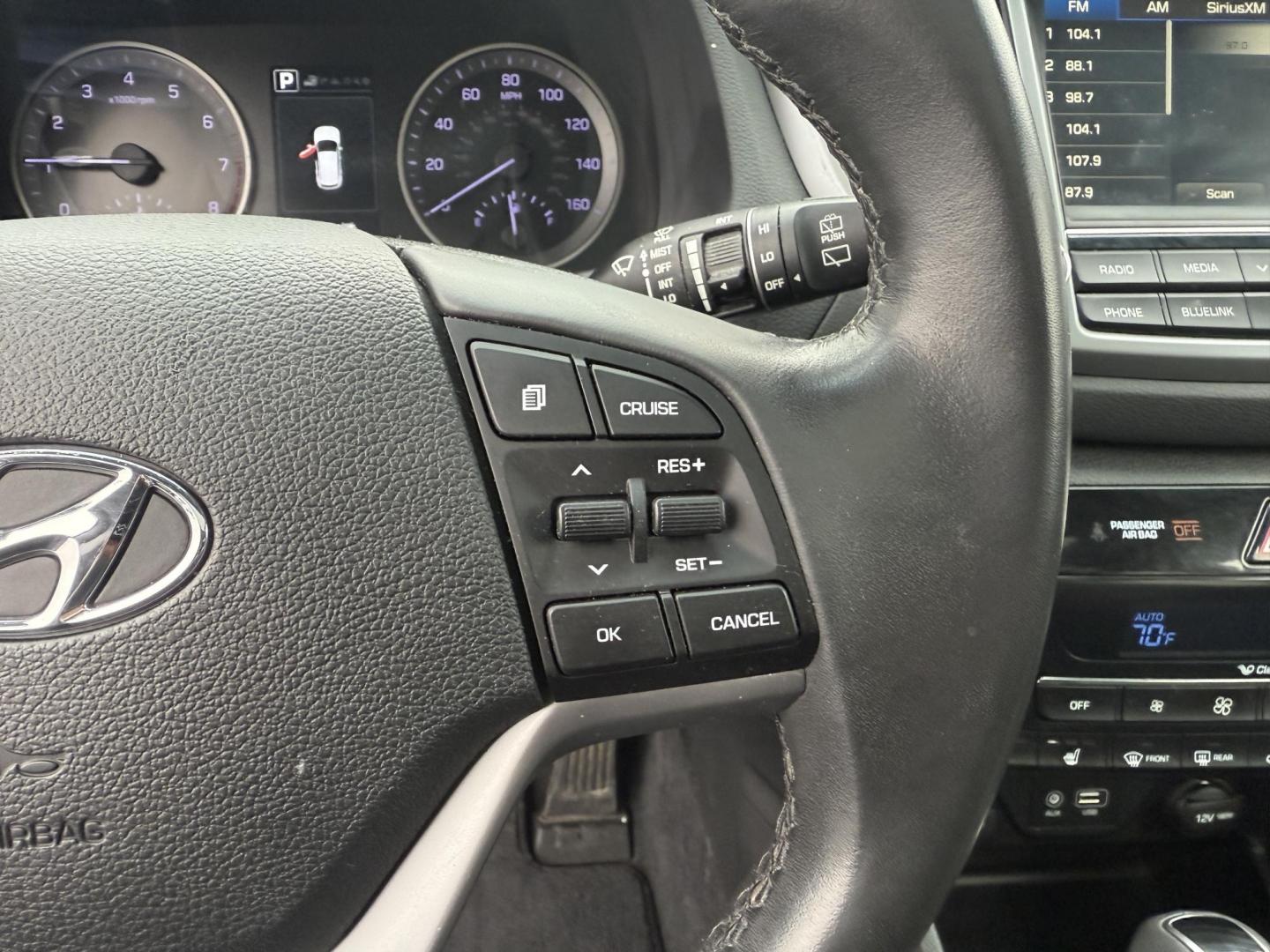 2017 Black /Black Hyundai Tucson Limited Ultimate AWD (KM8J3CA27HU) with an 1.6L I4 DOHC 16V Turbo engine, Automatic transmission, located at 11115 Chardon Rd. , Chardon, OH, 44024, (440) 214-9705, 41.580246, -81.241943 - One Owner – 2017 Hyundai Tucson Limited Ultimate AWD – Luxury, Technology, and All-Weather Confidence Elevate your driving experience with this 2017 Hyundai Tucson Limited Ultimate AWD, blending sophisticated features, advanced safety, and impressive performance. Powered by a 1.6L Turbocharge - Photo#24