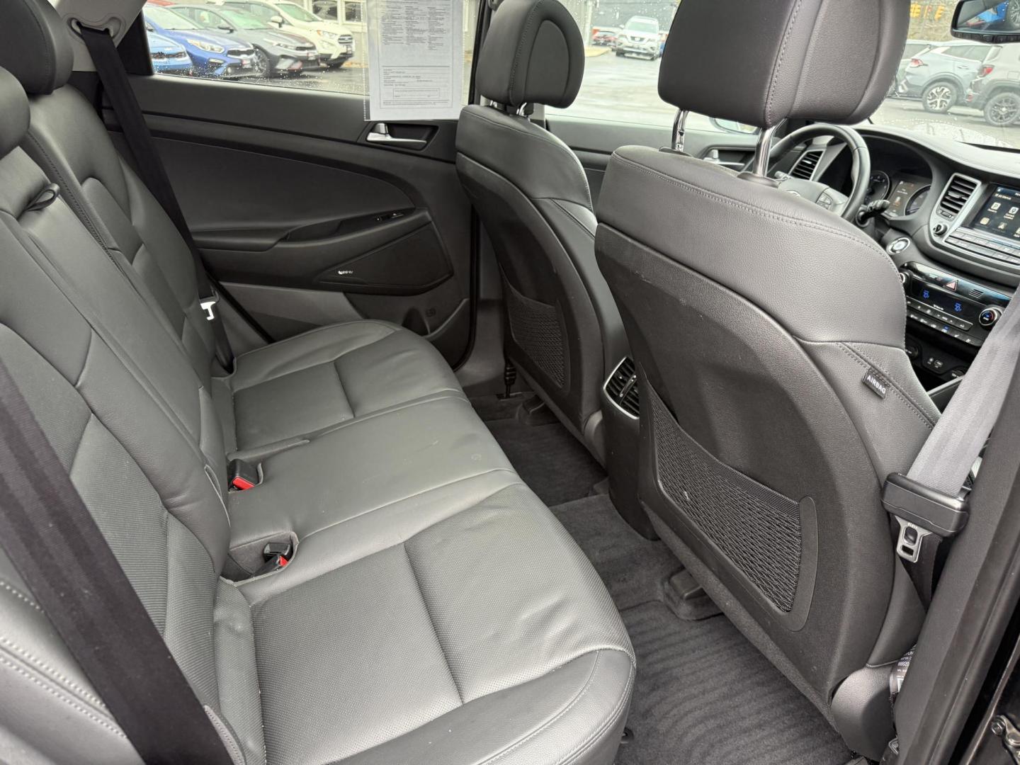 2017 Black /Black Hyundai Tucson Limited Ultimate AWD (KM8J3CA27HU) with an 1.6L I4 DOHC 16V Turbo engine, Automatic transmission, located at 11115 Chardon Rd. , Chardon, OH, 44024, (440) 214-9705, 41.580246, -81.241943 - One Owner – 2017 Hyundai Tucson Limited Ultimate AWD – Luxury, Technology, and All-Weather Confidence Elevate your driving experience with this 2017 Hyundai Tucson Limited Ultimate AWD, blending sophisticated features, advanced safety, and impressive performance. Powered by a 1.6L Turbocharge - Photo#47