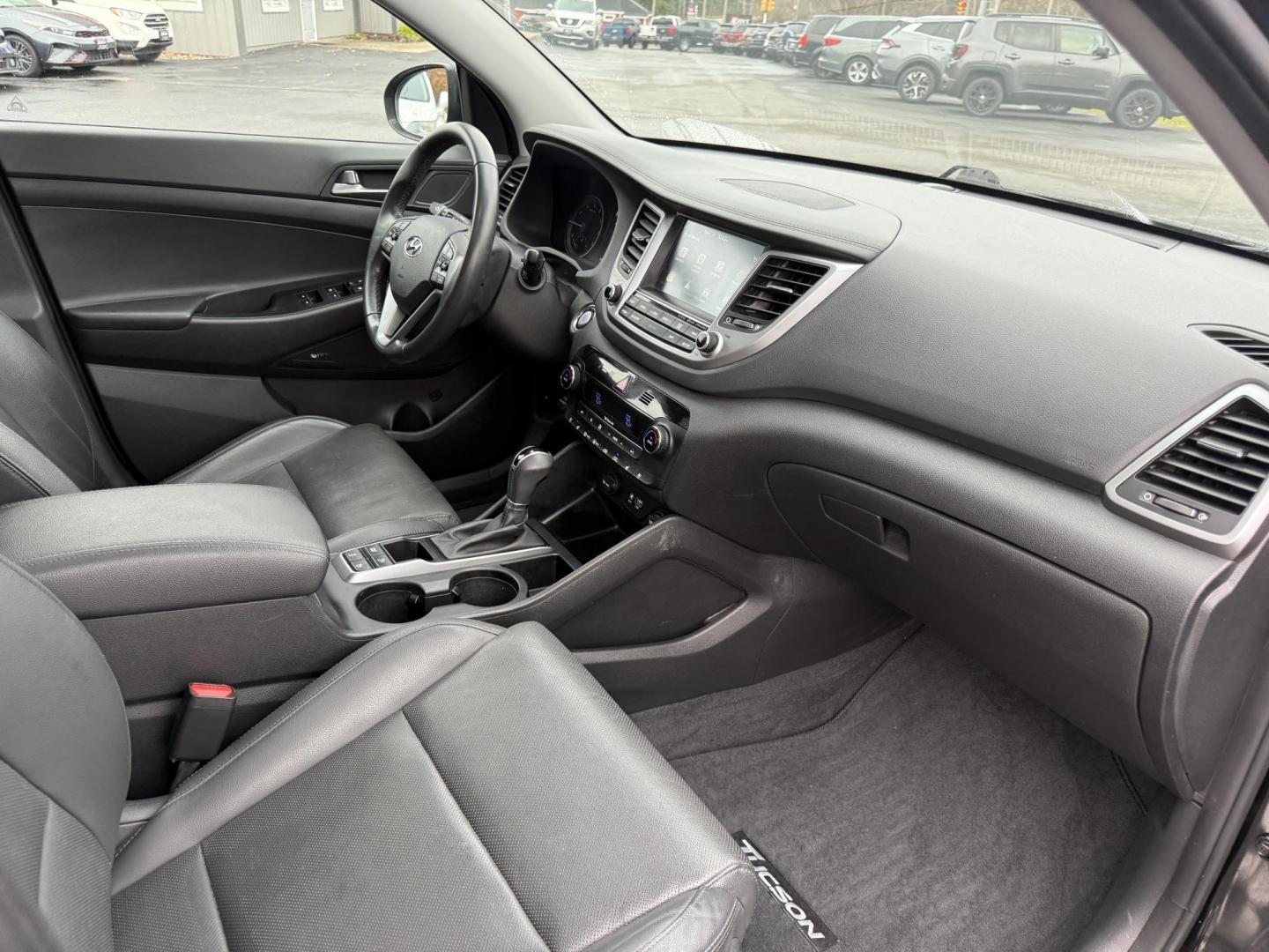 2017 Black /Black Hyundai Tucson Limited Ultimate AWD (KM8J3CA27HU) with an 1.6L I4 DOHC 16V Turbo engine, Automatic transmission, located at 11115 Chardon Rd. , Chardon, OH, 44024, (440) 214-9705, 41.580246, -81.241943 - One Owner – 2017 Hyundai Tucson Limited Ultimate AWD – Luxury, Technology, and All-Weather Confidence Elevate your driving experience with this 2017 Hyundai Tucson Limited Ultimate AWD, blending sophisticated features, advanced safety, and impressive performance. Powered by a 1.6L Turbocharge - Photo#50