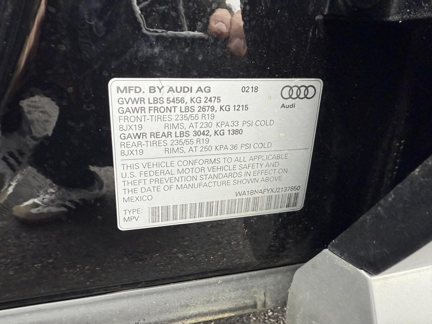 2018 Black /Black Audi Q5 2.0T Premium Plus quattro (WA1BNAFYXJ2) with an 2.0L I4 DOHC 16V Turbo engine, Automatic transmission, located at 11115 Chardon Rd. , Chardon, OH, 44024, (440) 214-9705, 41.580246, -81.241943 - One Owner – 2018 Audi Q5 Premium Plus – Luxury, Performance, and Technology in Perfect Harmony Experience the ultimate in luxury and versatility with this 2018 Audi Q5 Premium Plus. Powered by a spirited 2.0L Turbocharged I4 engine and equipped with Audi’s renowned Quattro all-wheel drive s - Photo#22