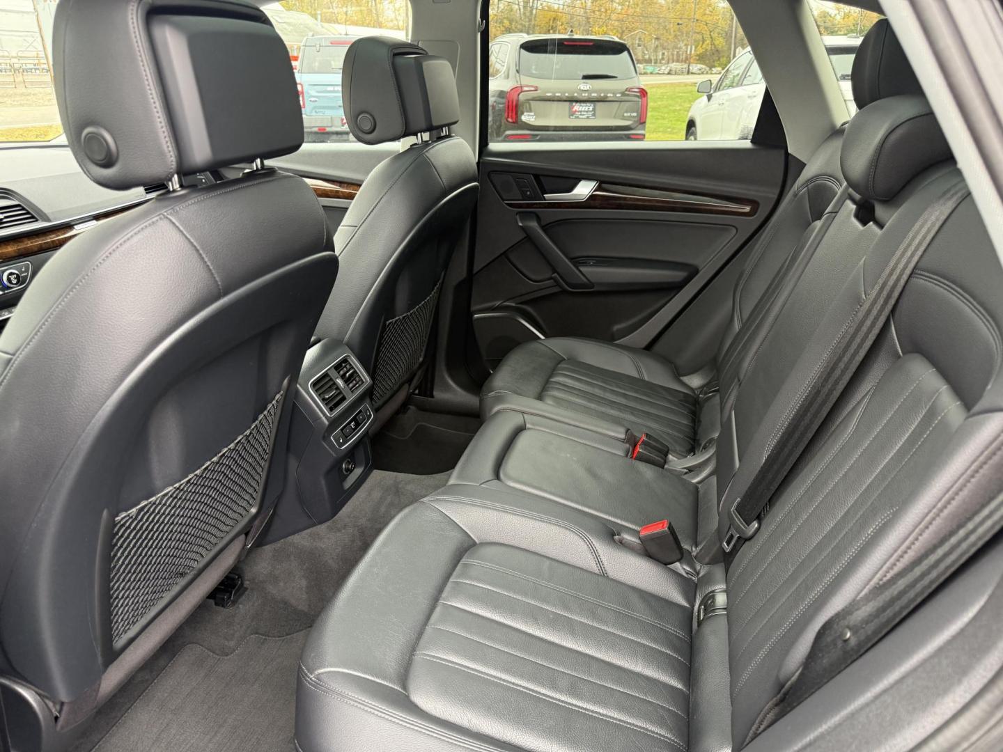 2018 Black /Black Audi Q5 2.0T Premium Plus quattro (WA1BNAFYXJ2) with an 2.0L I4 DOHC 16V Turbo engine, Automatic transmission, located at 11115 Chardon Rd. , Chardon, OH, 44024, (440) 214-9705, 41.580246, -81.241943 - One Owner – 2018 Audi Q5 Premium Plus – Luxury, Performance, and Technology in Perfect Harmony Experience the ultimate in luxury and versatility with this 2018 Audi Q5 Premium Plus. Powered by a spirited 2.0L Turbocharged I4 engine and equipped with Audi’s renowned Quattro all-wheel drive s - Photo#40