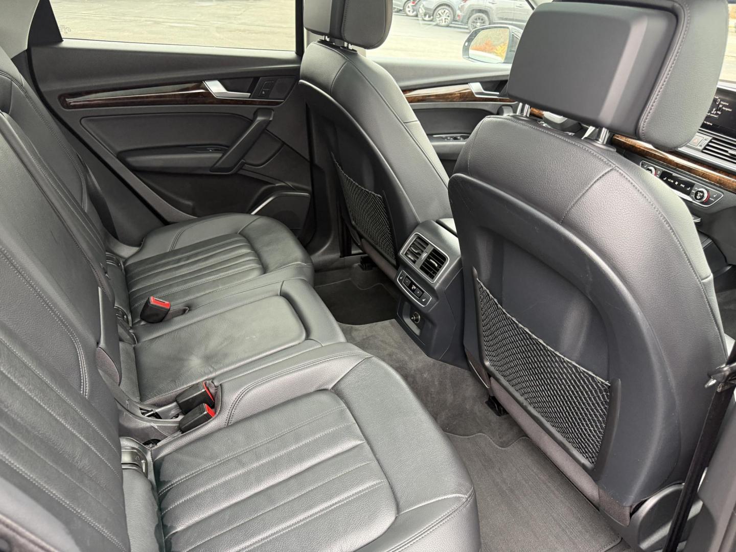 2018 Black /Black Audi Q5 2.0T Premium Plus quattro (WA1BNAFYXJ2) with an 2.0L I4 DOHC 16V Turbo engine, Automatic transmission, located at 11115 Chardon Rd. , Chardon, OH, 44024, (440) 214-9705, 41.580246, -81.241943 - One Owner – 2018 Audi Q5 Premium Plus – Luxury, Performance, and Technology in Perfect Harmony Experience the ultimate in luxury and versatility with this 2018 Audi Q5 Premium Plus. Powered by a spirited 2.0L Turbocharged I4 engine and equipped with Audi’s renowned Quattro all-wheel drive s - Photo#47