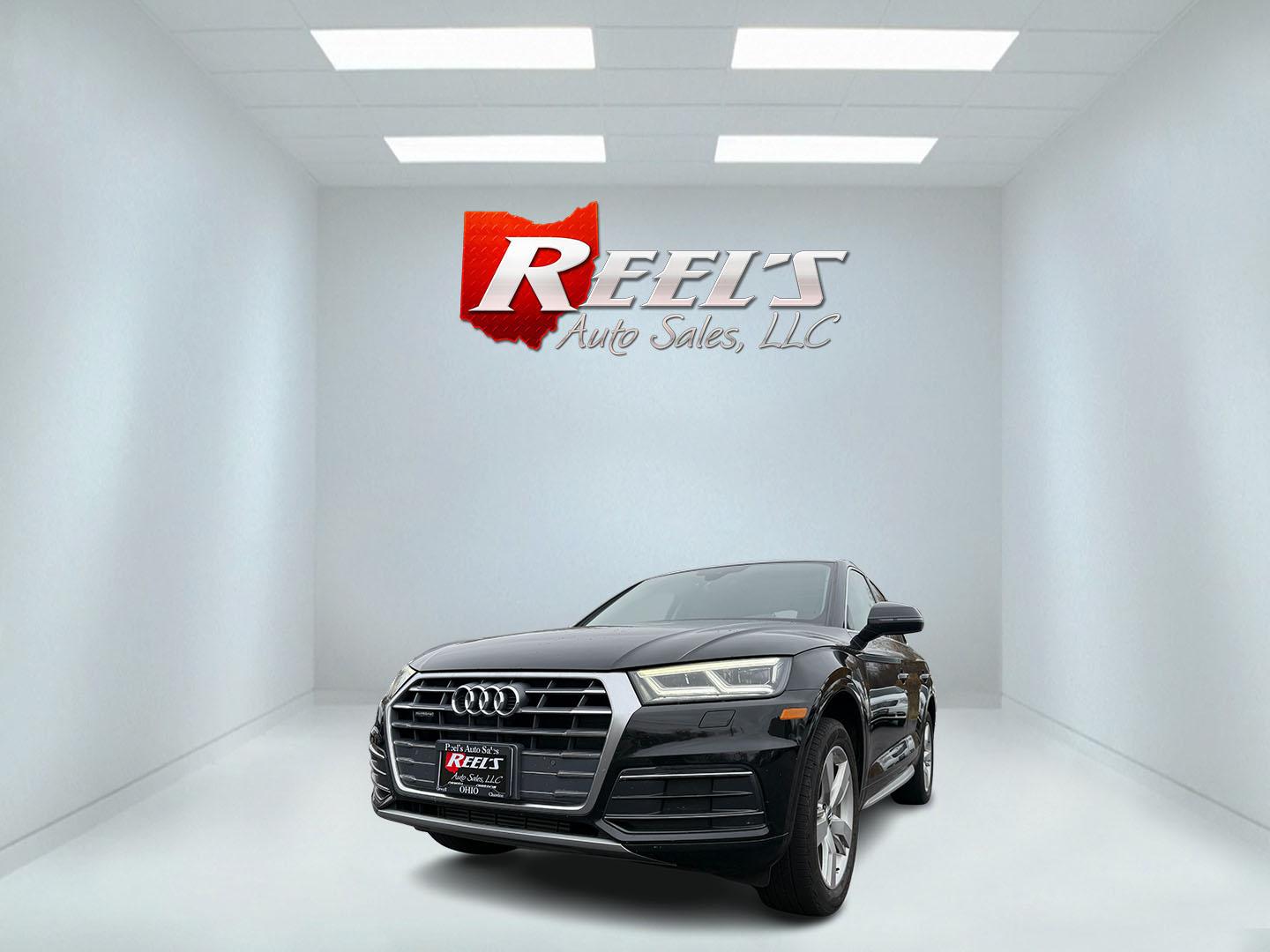 2018 Black /Black Audi Q5 2.0T Premium Plus quattro (WA1BNAFYXJ2) with an 2.0L I4 DOHC 16V Turbo engine, Automatic transmission, located at 11115 Chardon Rd. , Chardon, OH, 44024, (440) 214-9705, 41.580246, -81.241943 - One Owner – 2018 Audi Q5 Premium Plus – Luxury, Performance, and Technology in Perfect Harmony Experience the ultimate in luxury and versatility with this 2018 Audi Q5 Premium Plus. Powered by a spirited 2.0L Turbocharged I4 engine and equipped with Audi’s renowned Quattro all-wheel drive s - Photo#0