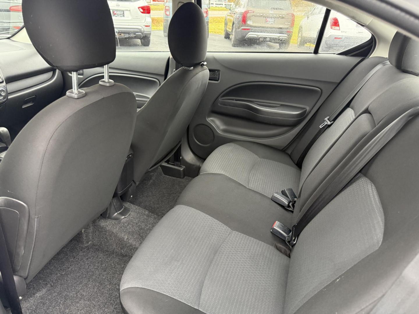 2021 Black /Black Mitsubishi Mirage G4 ES Auto (ML32FUFJ6MH) with an 1.2L I3 DOHC engine, Automatic transmission, located at 11115 Chardon Rd. , Chardon, OH, 44024, (440) 214-9705, 41.580246, -81.241943 - 2021 Mitsubishi Mirage G4 ES – Efficient, Compact, and Packed with Safety Features Discover an affordable and reliable ride with this 2021 Mitsubishi Mirage G4 ES. Powered by a fuel-efficient 1.2L I3 engine and equipped with Sport Mode, this sedan delivers an impressive 37 MPG combined and 41 M - Photo#31