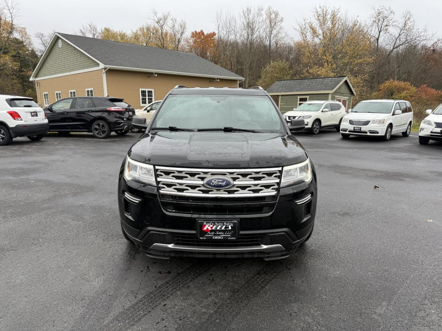 2018 Black /Black Ford Explorer XLT 4WD (1FM5K8D80JG) with an 3.5L V6 DOHC 24V engine, Automatic transmission, located at 11115 Chardon Rd. , Chardon, OH, 44024, (440) 214-9705, 41.580246, -81.241943 - 2018 Ford Explorer XLT 4WD – Versatile, Comfortable, and Ready for Adventure Experience the perfect combination of capability, comfort, and practicality with this 2018 Ford Explorer XLT 4WD. Powered by a reliable 3.5L V6 engine and paired with a smooth 6-speed automatic transmission, this SUV o - Photo#1