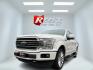 2018 White /Blue Ford F-150 Limited SuperCrew 5.5-ft. Bed 4WD (1FTEW1EG0JF) with an 3.5L V6 Twin Turbo engine, Automatic transmission, located at 11115 Chardon Rd. , Chardon, OH, 44024, (440) 214-9705, 41.580246, -81.241943 - 2018 Ford F-150 Limited Crew Cab 4WD – Luxury, Power, and Unmatched Capability Experience the ultimate in pickup truck luxury and performance with this 2018 Ford F-150 Limited Crew Cab 4WD. Powered by a robust 3.5L Twin Turbo EcoBoost V6 engine and paired with a 10-speed automatic transmission, - Photo#0