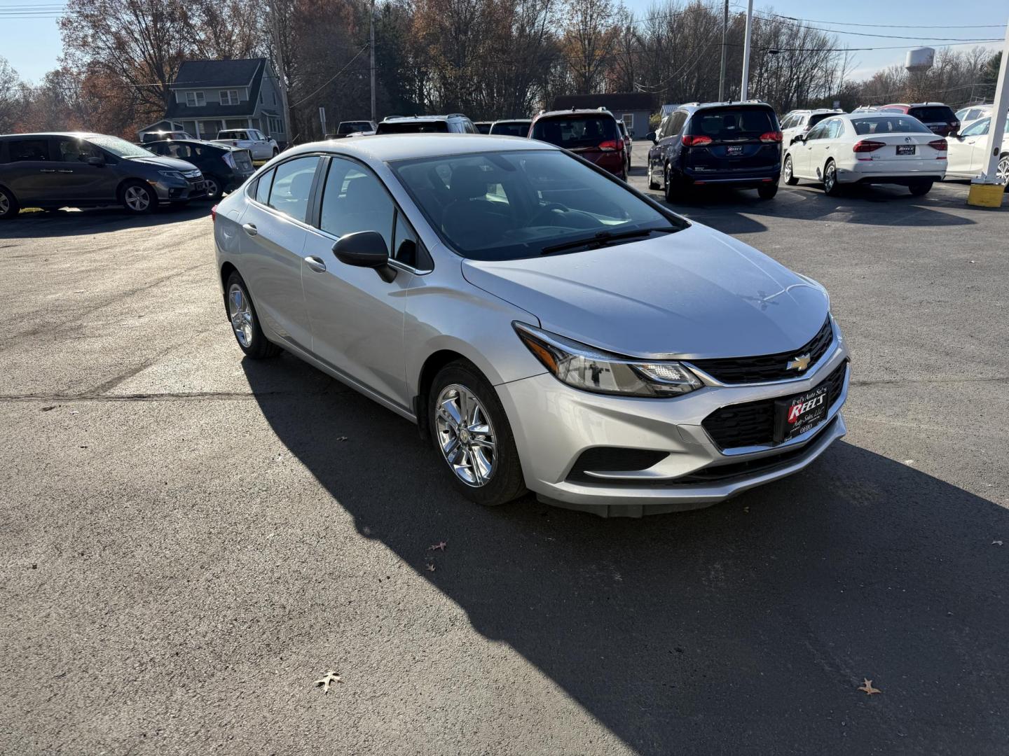 2016 Silver /Black Chevrolet Cruze LT Auto (1G1BE5SM8G7) with an 1.4L I4 DOHC 16V TURBO engine, Automatic transmission, located at 547 E. Main St., Orwell, OH, 44076, (440) 437-5893, 41.535435, -80.847855 - 2016 Chevrolet Cruze LT – Efficient, Comfortable, and Loaded with Features Drive smart and save big with this 2016 Chevrolet Cruze LT. Powered by a fuel-efficient 1.4L Turbocharged EcoTec I4 engine paired with a smooth 6-speed automatic transmission, this sedan delivers an impressive 34 MPG com - Photo#2