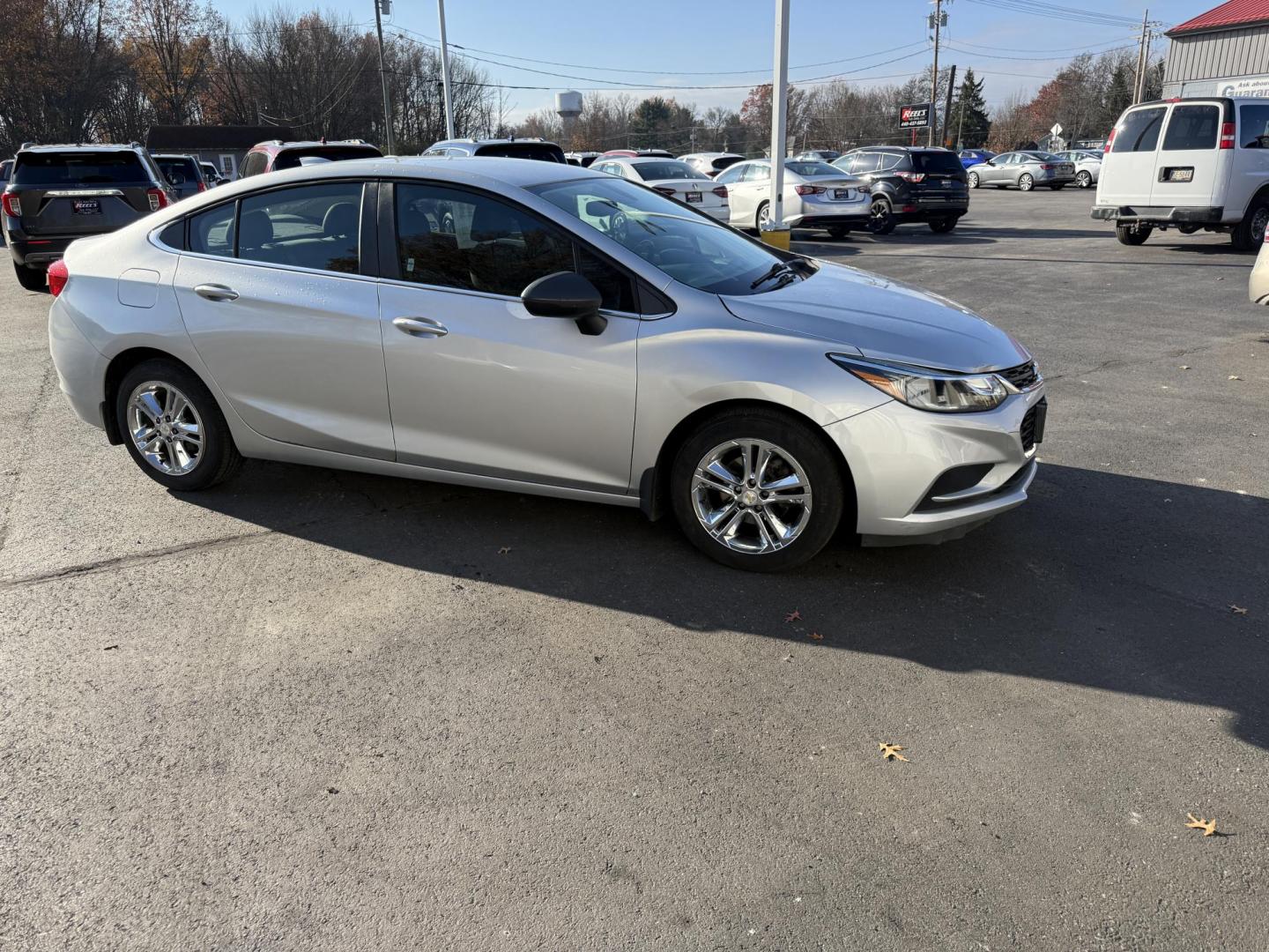2016 Silver /Black Chevrolet Cruze LT Auto (1G1BE5SM8G7) with an 1.4L I4 DOHC 16V TURBO engine, Automatic transmission, located at 547 E. Main St., Orwell, OH, 44076, (440) 437-5893, 41.535435, -80.847855 - 2016 Chevrolet Cruze LT – Efficient, Comfortable, and Loaded with Features Drive smart and save big with this 2016 Chevrolet Cruze LT. Powered by a fuel-efficient 1.4L Turbocharged EcoTec I4 engine paired with a smooth 6-speed automatic transmission, this sedan delivers an impressive 34 MPG com - Photo#3