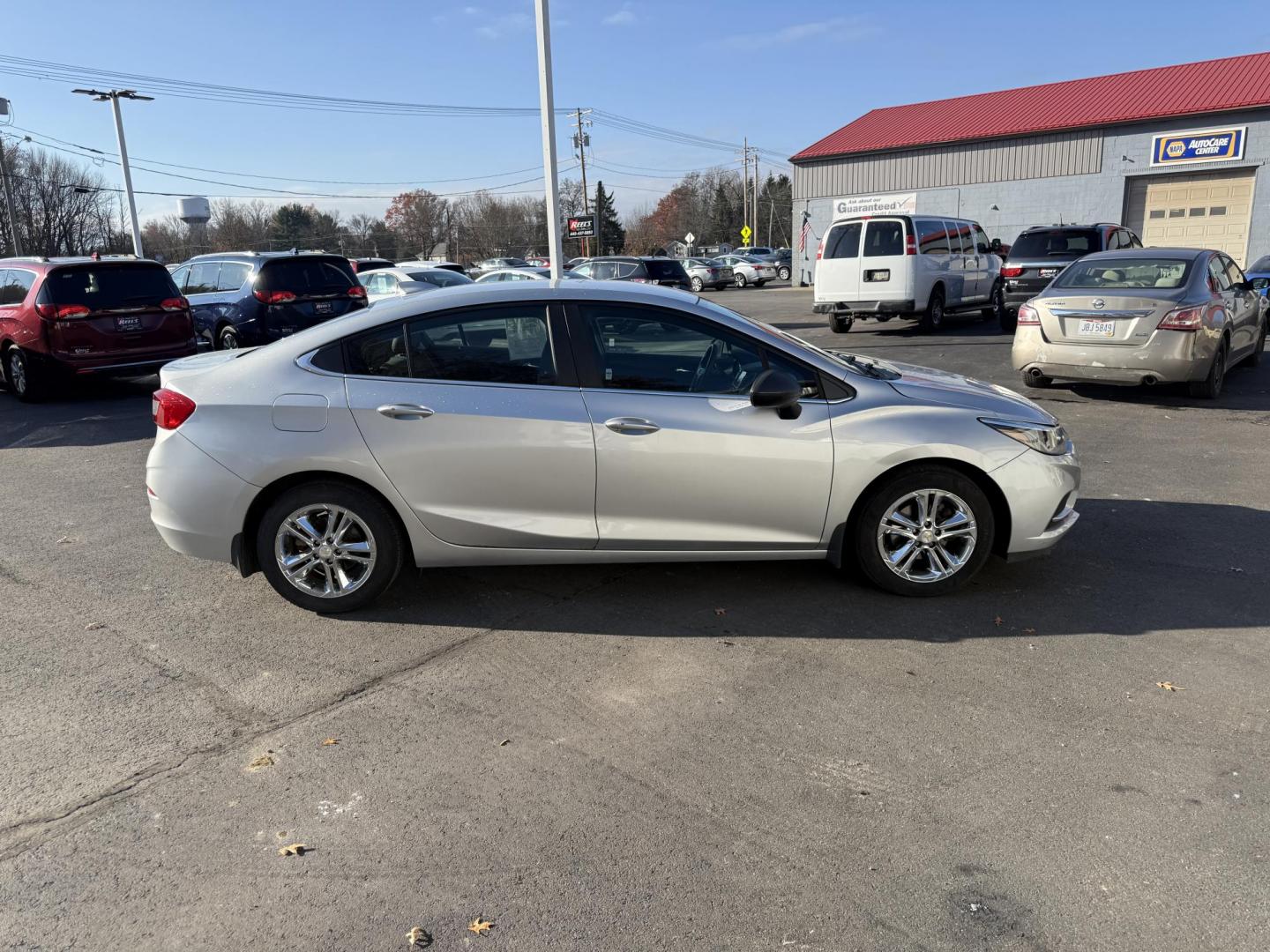 2016 Silver /Black Chevrolet Cruze LT Auto (1G1BE5SM8G7) with an 1.4L I4 DOHC 16V TURBO engine, Automatic transmission, located at 547 E. Main St., Orwell, OH, 44076, (440) 437-5893, 41.535435, -80.847855 - 2016 Chevrolet Cruze LT – Efficient, Comfortable, and Loaded with Features Drive smart and save big with this 2016 Chevrolet Cruze LT. Powered by a fuel-efficient 1.4L Turbocharged EcoTec I4 engine paired with a smooth 6-speed automatic transmission, this sedan delivers an impressive 34 MPG com - Photo#5