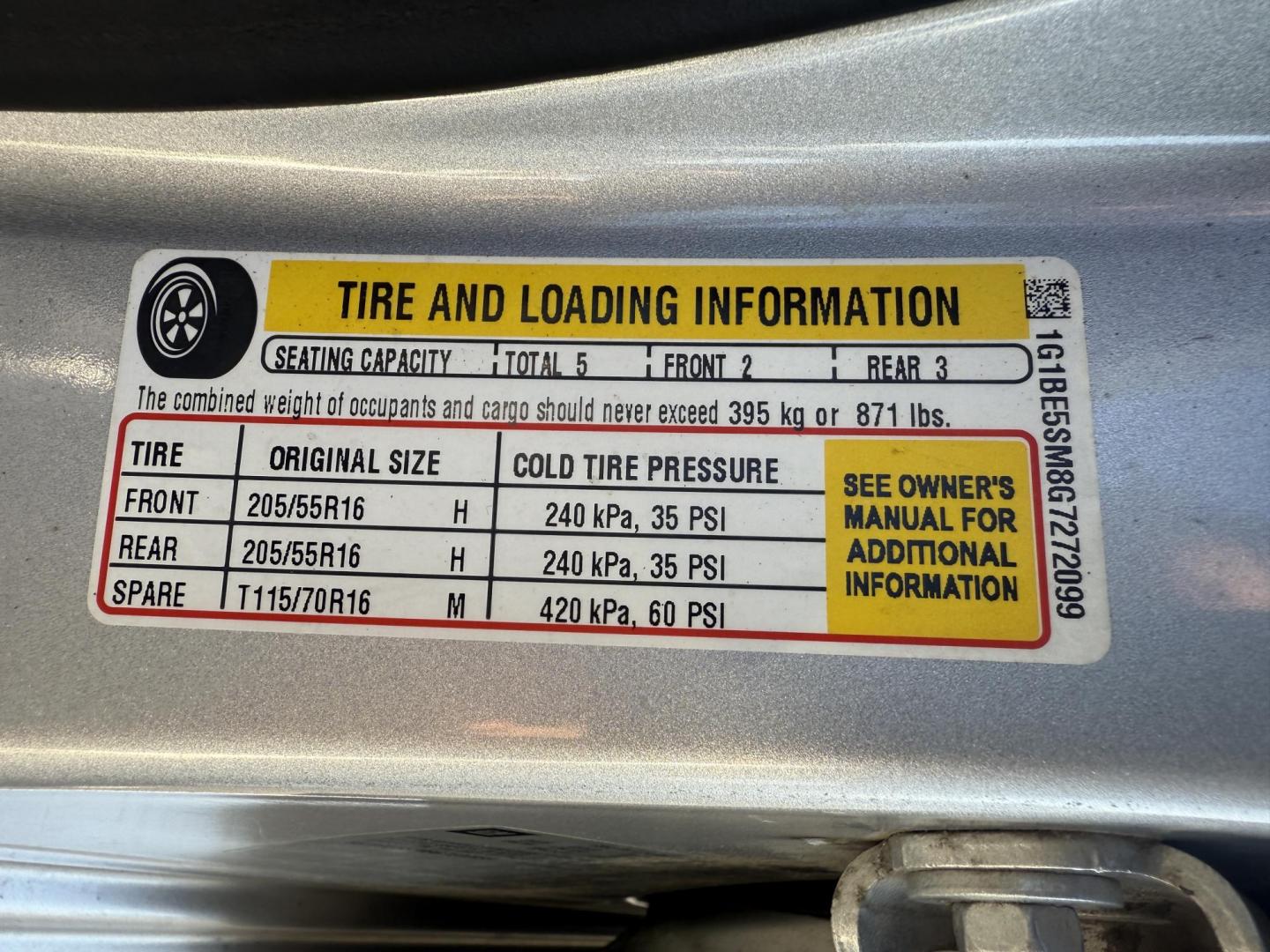 2016 Silver /Black Chevrolet Cruze LT Auto (1G1BE5SM8G7) with an 1.4L I4 DOHC 16V TURBO engine, Automatic transmission, located at 547 E. Main St., Orwell, OH, 44076, (440) 437-5893, 41.535435, -80.847855 - 2016 Chevrolet Cruze LT – Efficient, Comfortable, and Loaded with Features Drive smart and save big with this 2016 Chevrolet Cruze LT. Powered by a fuel-efficient 1.4L Turbocharged EcoTec I4 engine paired with a smooth 6-speed automatic transmission, this sedan delivers an impressive 34 MPG com - Photo#21